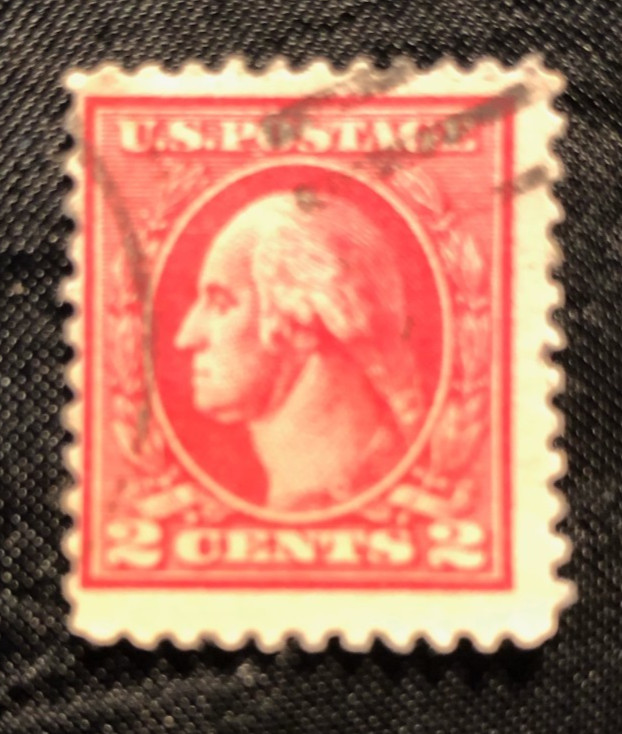 Very Rare George Washington Red Two 2 Cent Postage Stamp Very Rare George Washington Red Two 2 Cent Postage Stamp