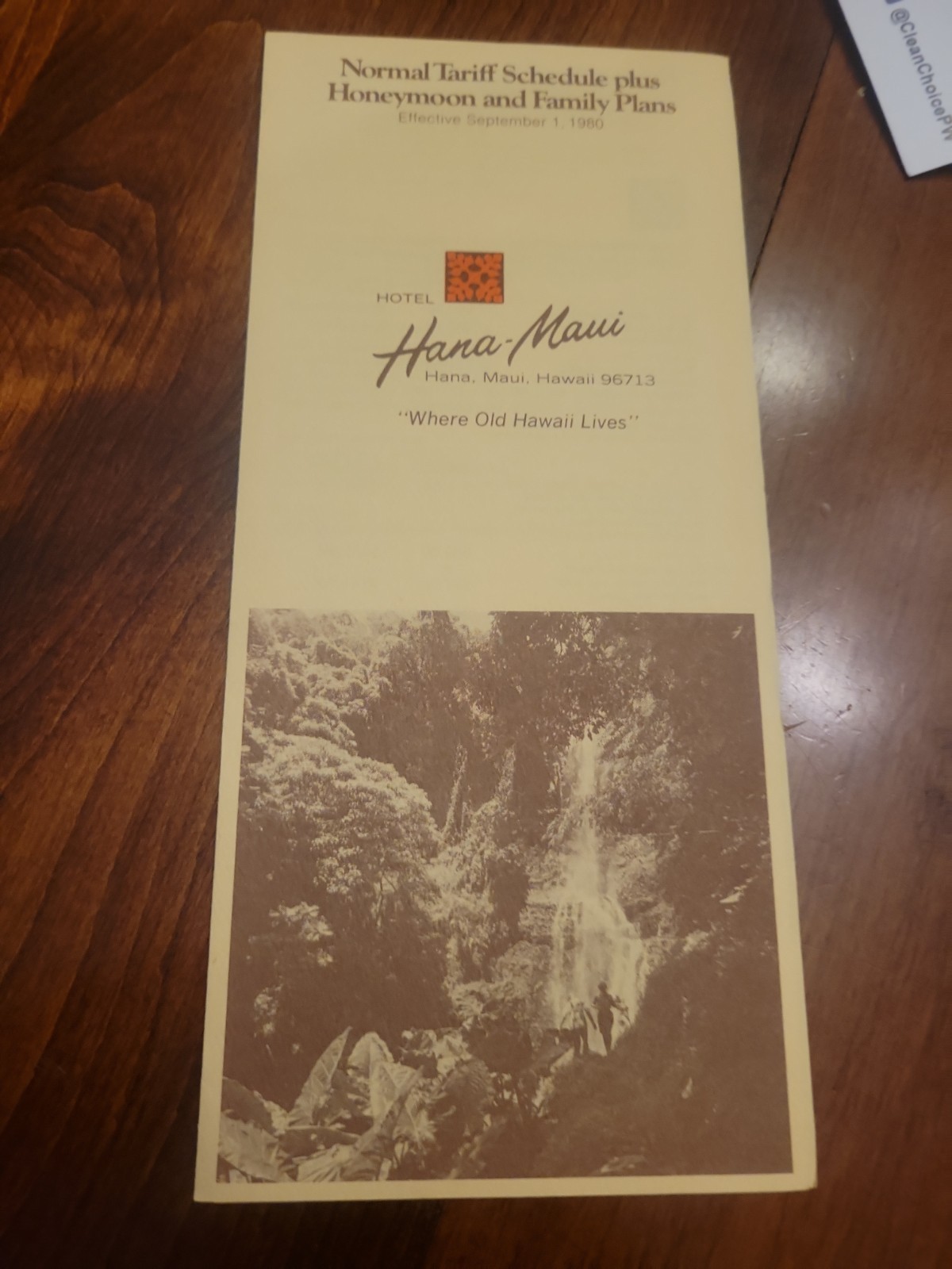 Hotel Hana Maui Hawaii Brochure