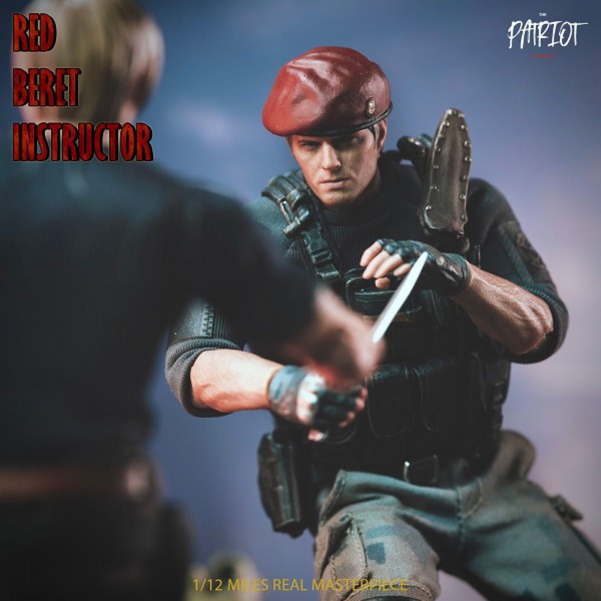 Patriot Studio 1 12 PA017 Red Beret Instructor Action Figure Biohazard