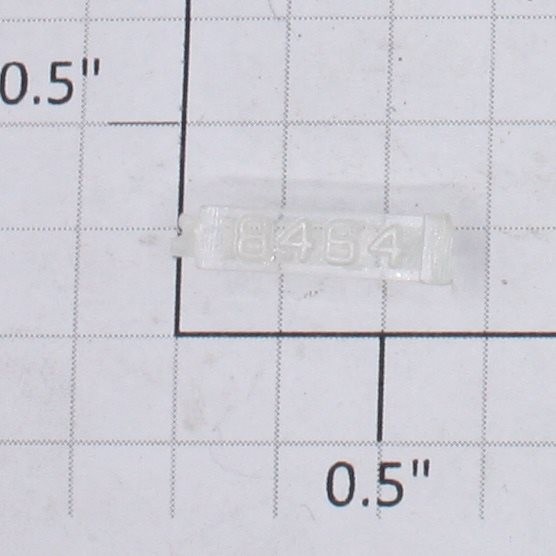 Lionel 8464-10 Left Hand Clear Raised Number Marker Lens/Number Board (1)