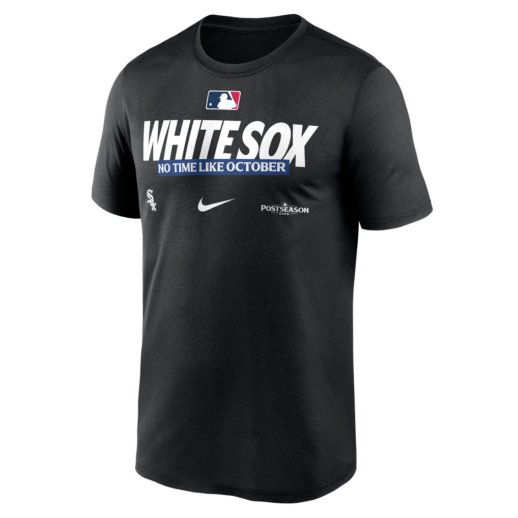 HOT NEW  Chicago White Sox 2026 MLB Postseason Legend Black T-Shirt Baseball
