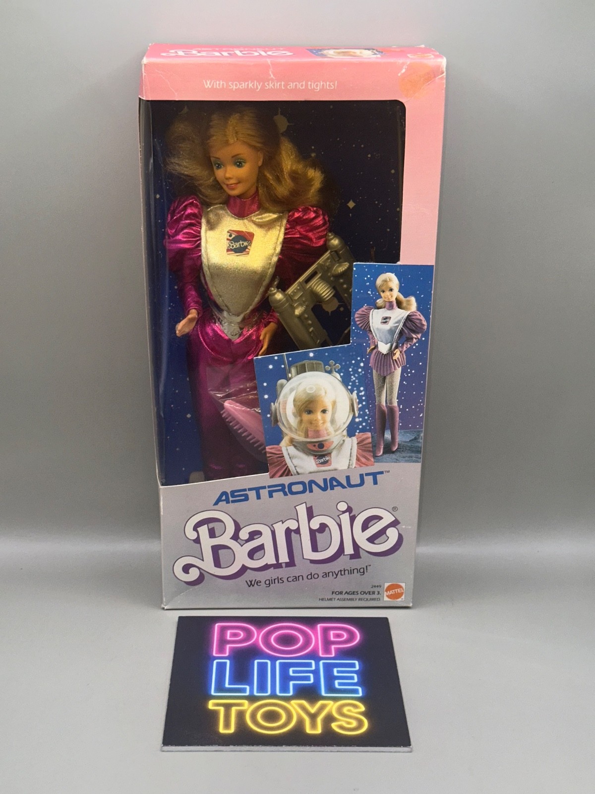 Vintage 1985 Mattel “Astronaut Barbie” #2449 *NRFB*