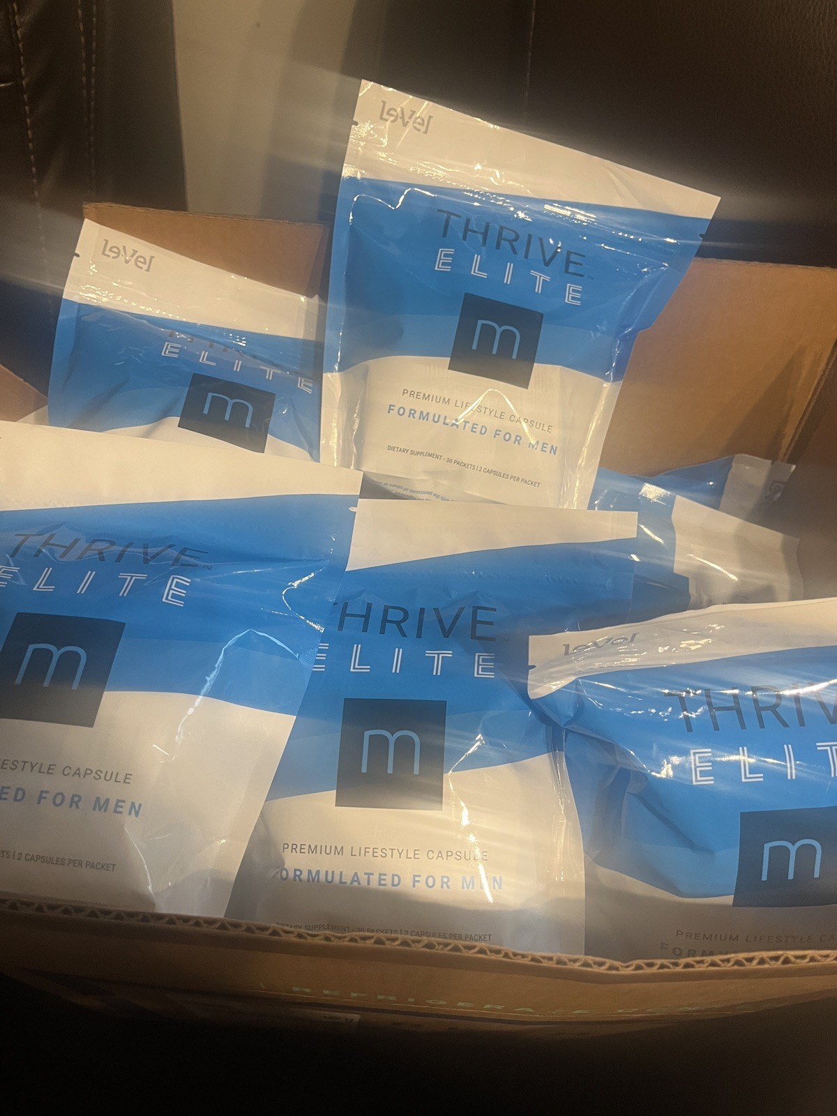 Thrive By Level Elite For men  90 packs (3bags) MFG 2/2026 authentic
