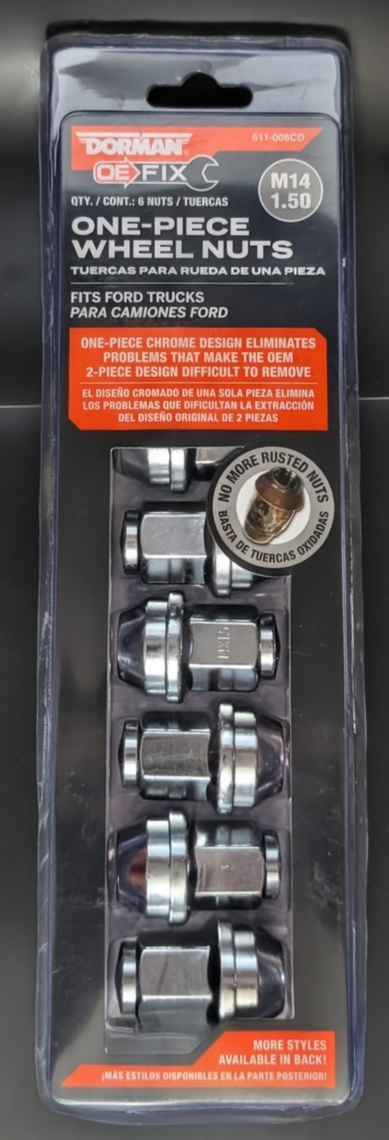 Dorman Hex Wheel Nut M14-1.50 - 611-008CD