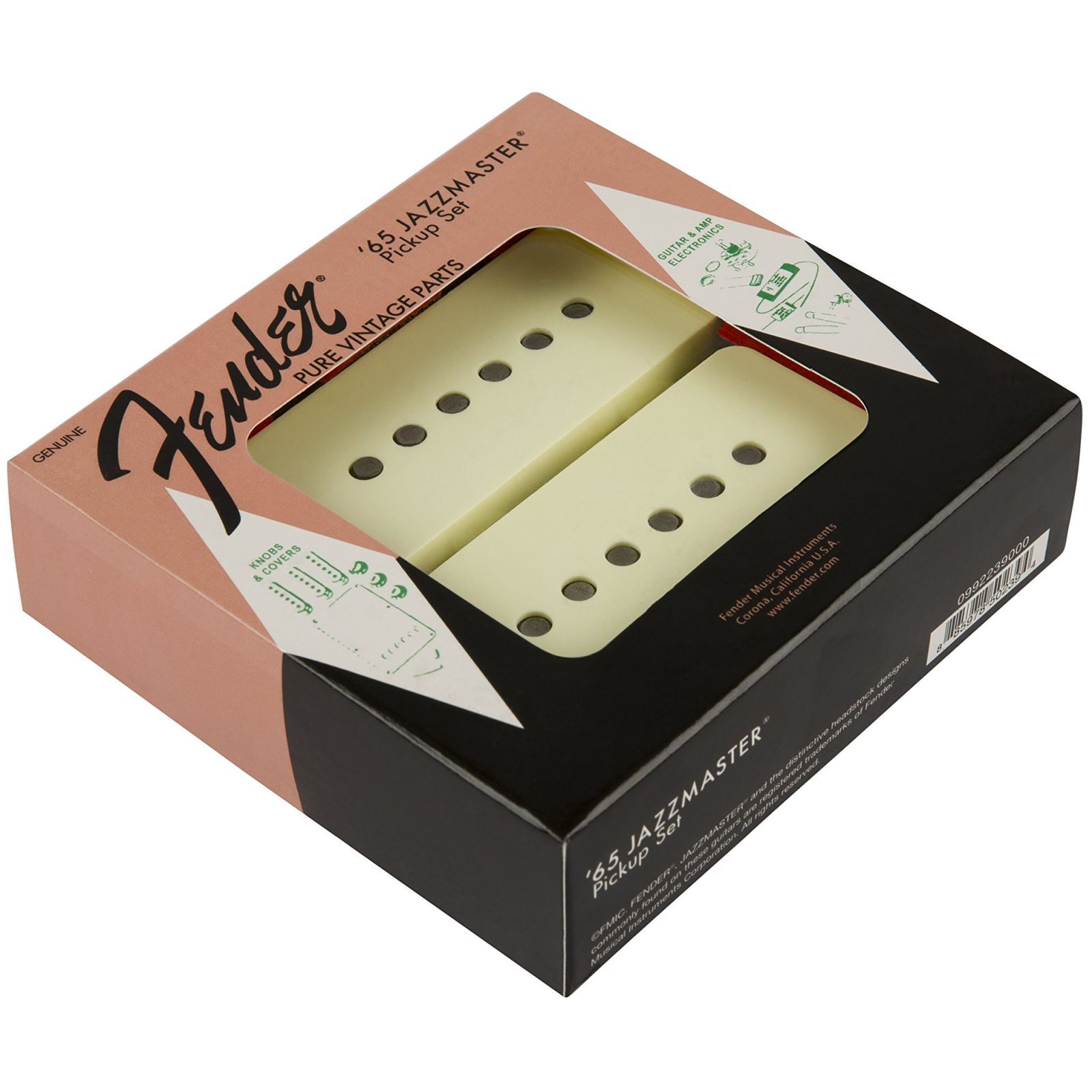Fender Pure Vintage \'65 Jazzmaster Pickups, Set of 2, Vintage White