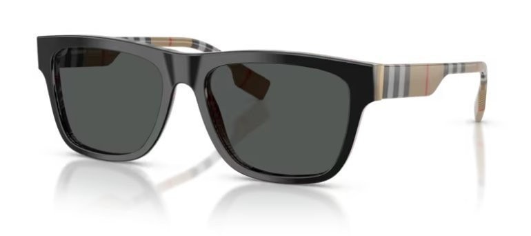 BURBERRY Sunglasses BE 4293 380687 Top Black On Vintage Check BURBERRY Sunglasses BE 4293 380687 Top Black On Vintage Check