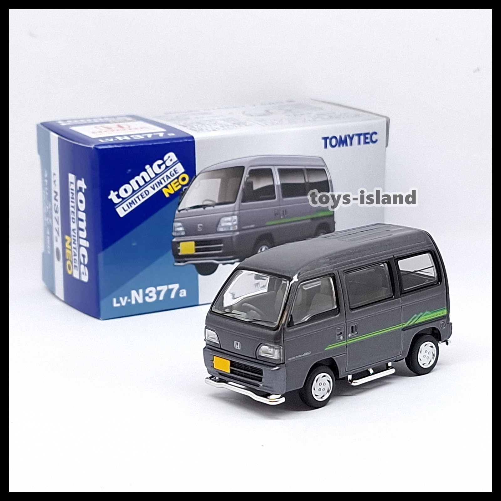 Tomica Limited Vintage NEO LV-N377a Honda Street V 4WD (Gray) 1997 1/64 TOMYTEC Tomica Limited Vintage NEO LV-N377a Honda Street V 4WD (Gray) 1997 1/64 TOMYTEC