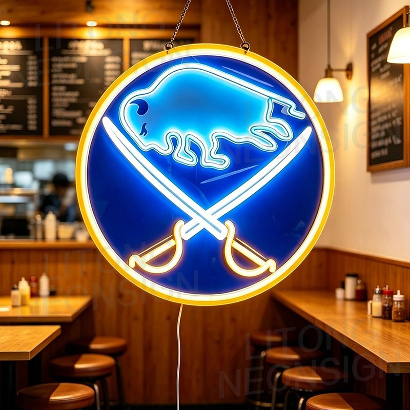 US STOCK Buffalo Sabres LED Neon Sign 16\