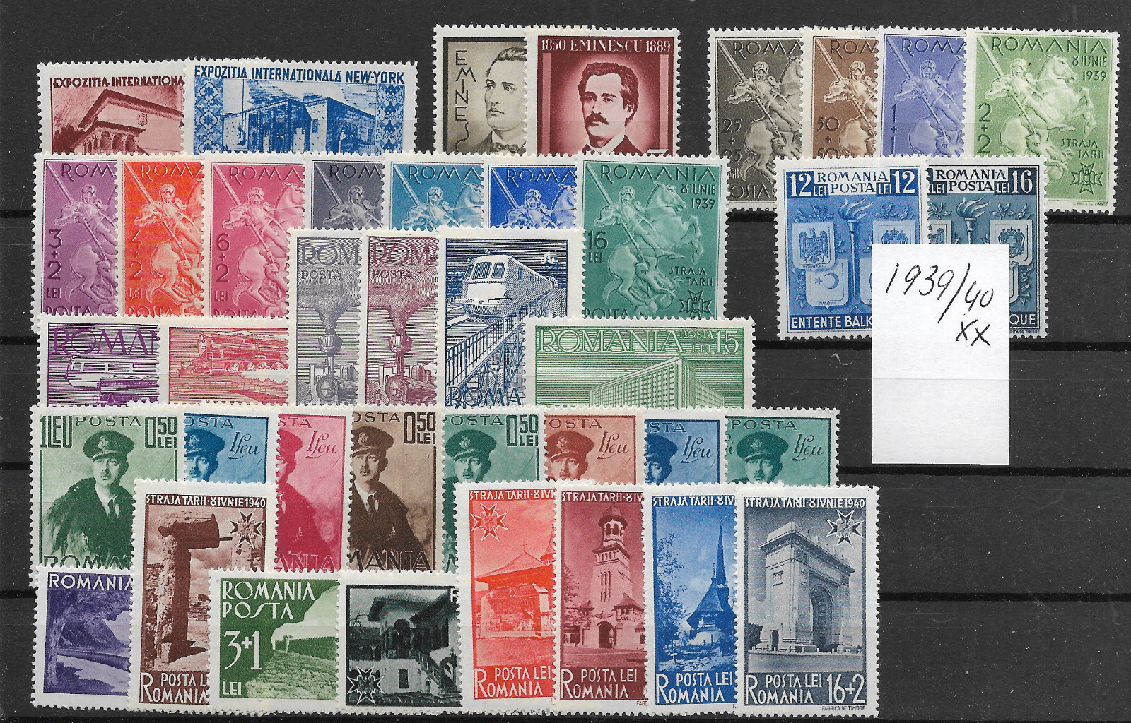 ROMANIA @  YEAR 1939-1940   MNH SETS  NICE PRICED  @Ro.52