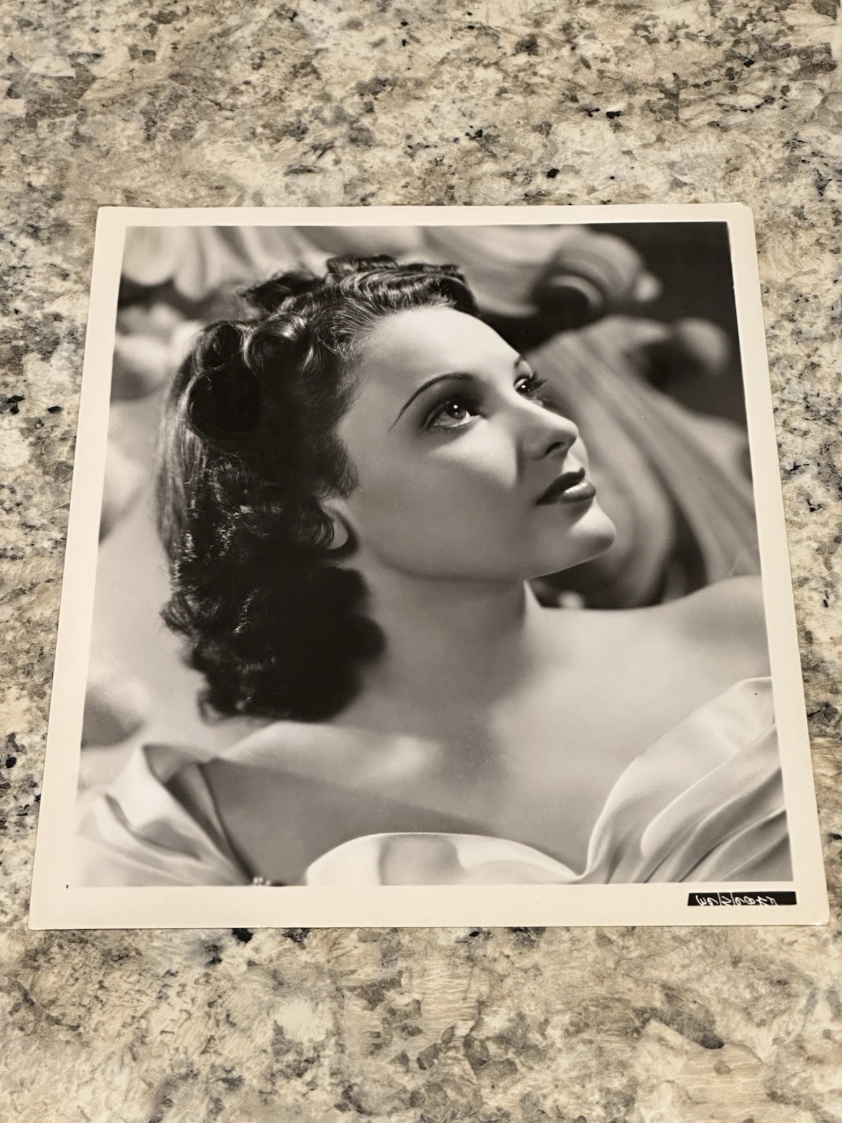 Vintage 1940s Linda Darnell 8x10  Publicity Photo Hollywood Portrait