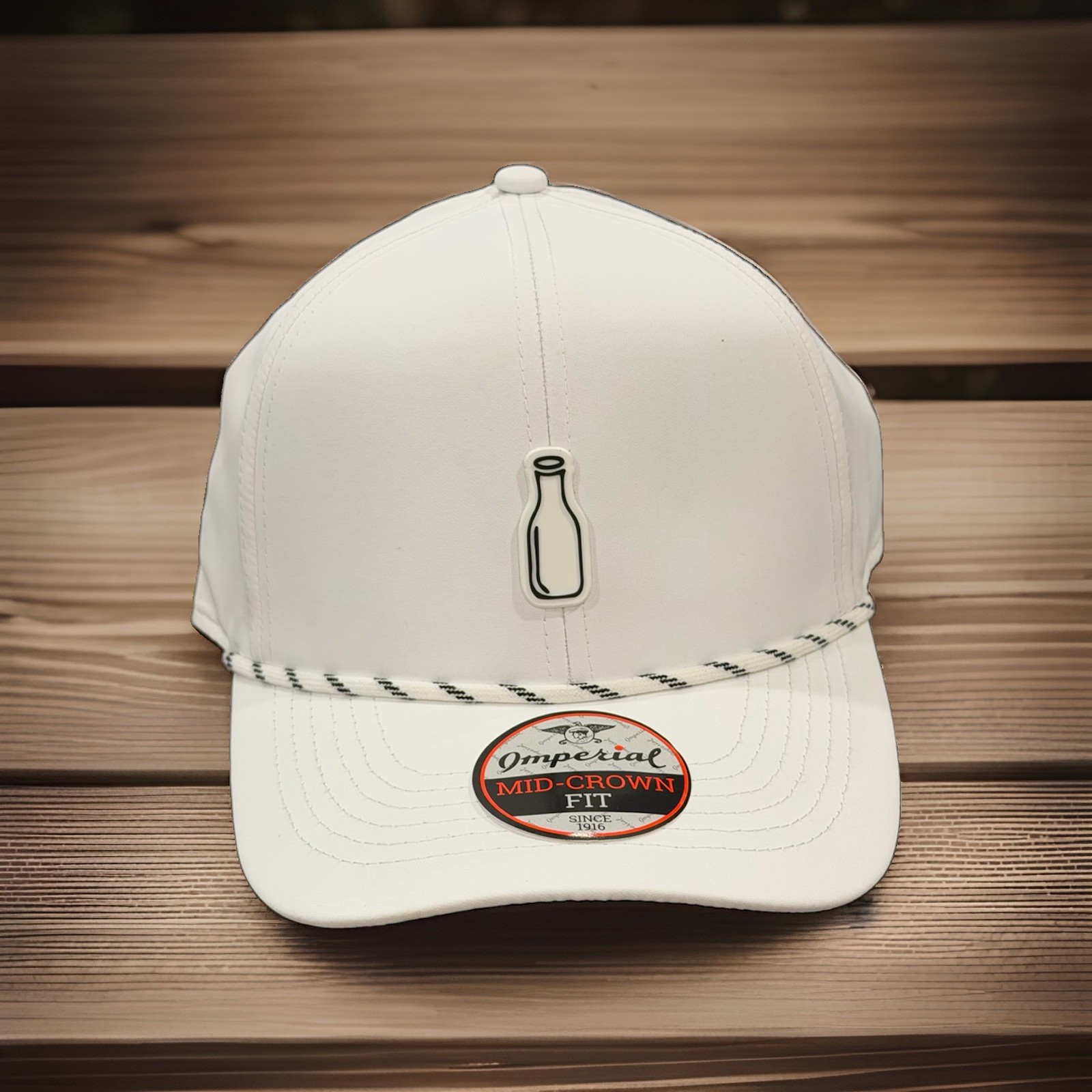 McArthur Golf Club - Imperial - The Habanero Performance Rope Cap - White - NEW McArthur Golf Club - Imperial - The Habanero Performance Rope Cap - White - NEW