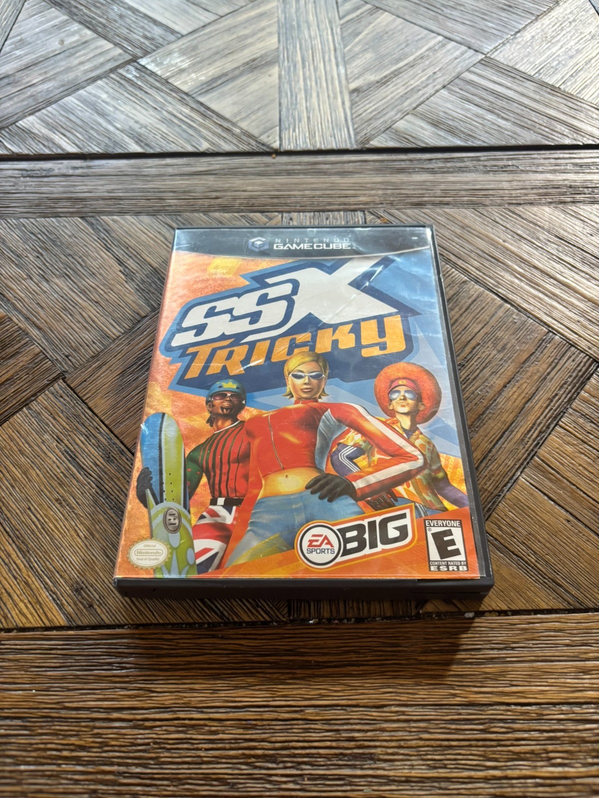SSX Tricky Nintendo GameCube CIB Complete Manual Black Label EA Sports BIG SSX Tricky Nintendo GameCube CIB Complete Manual Black Label EA Sports BIG