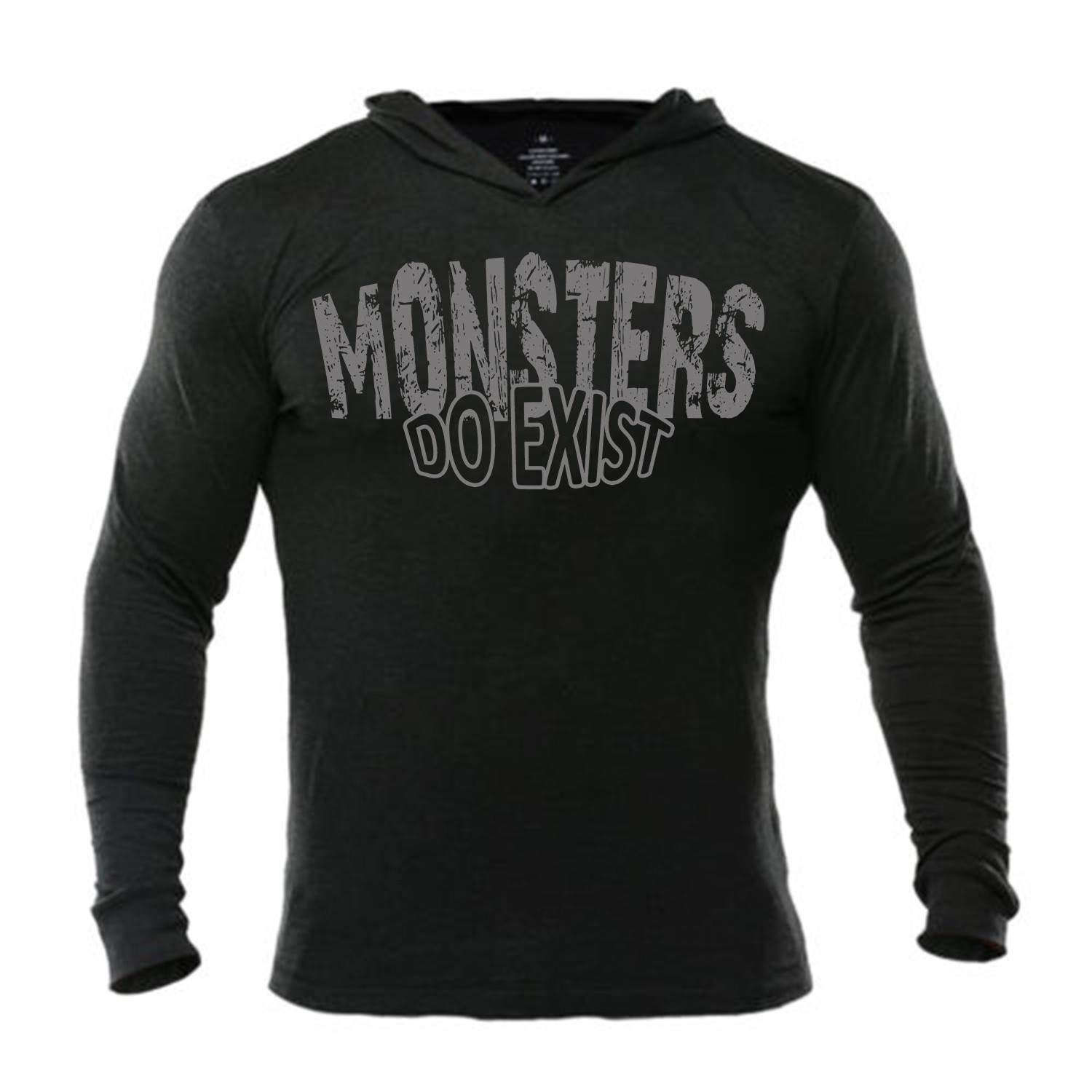 Iron Gods Monsters Do Exist Hoodie Gym Tyrus Shirt Pullover Workout Pump Cover