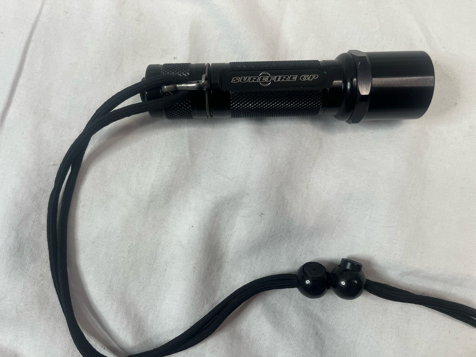 Surefire 6P Tactical Flashlight Black. Tested/New Batteries