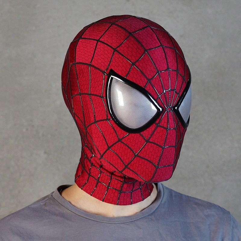 Spider-Man 3D Mask Spiderman Movie Hero Costume Cosplay Props Kids / Adult Size