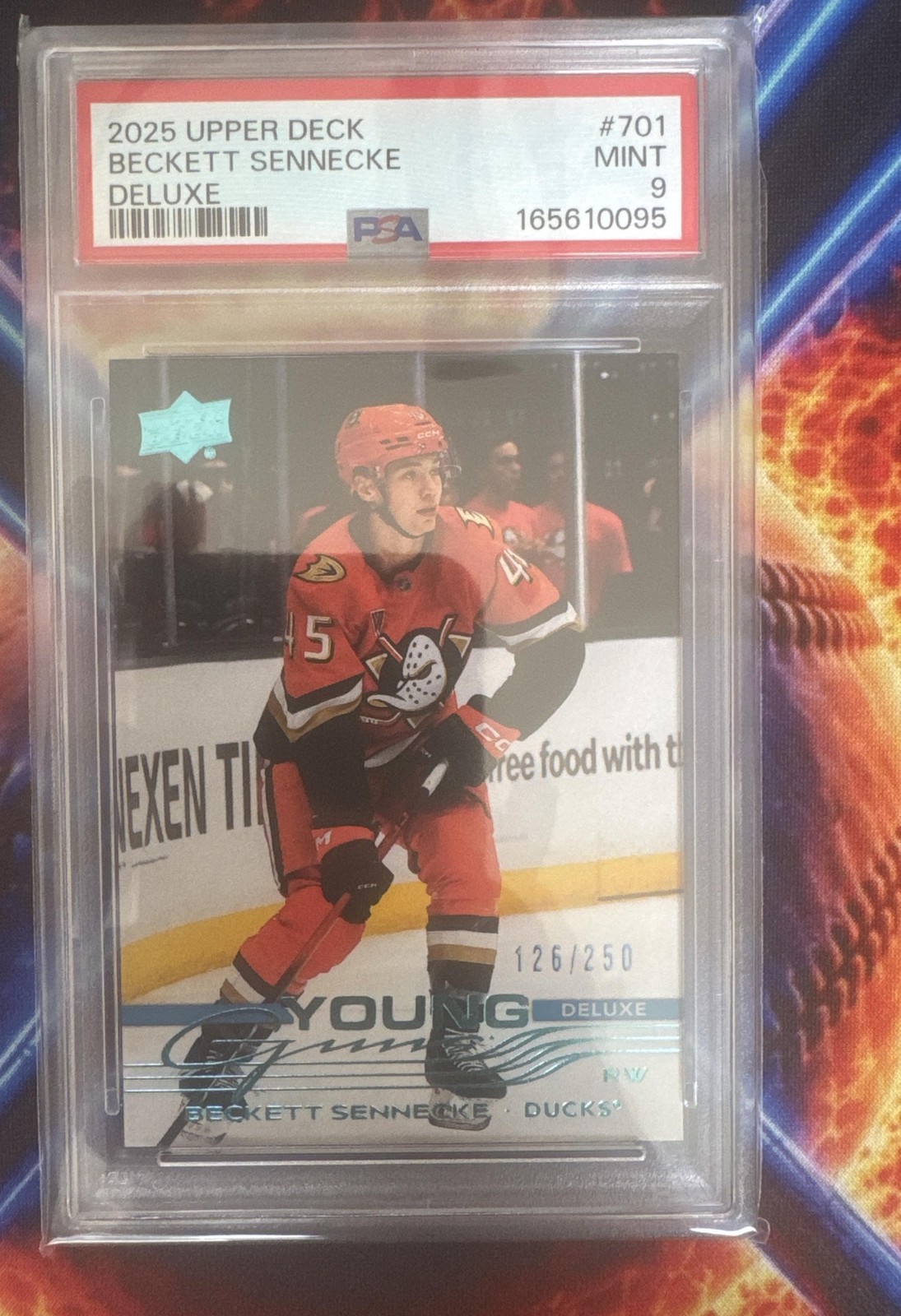 2025 Upper Deck Extended Series Beckett Sennecke Young Guns Deluxe /250 PSA 9 2025 Upper Deck Extended Series Beckett Sennecke Young Guns Deluxe /250 PSA 9
