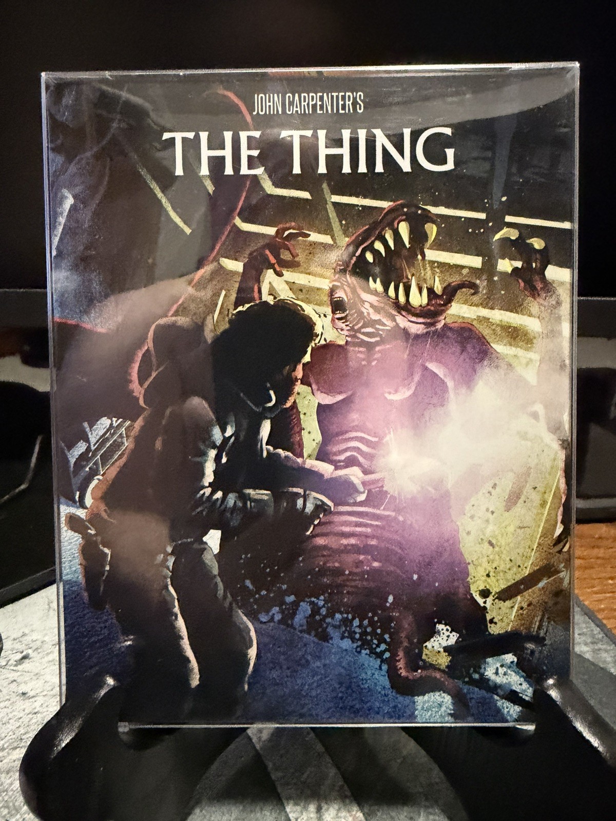The Thing - RARE OOP Steelbook (Blu-ray, 1982) Shout Scream Factory Kurt Russell The Thing - RARE OOP Steelbook (Blu-ray, 1982) Shout Scream Factory Kurt Russell