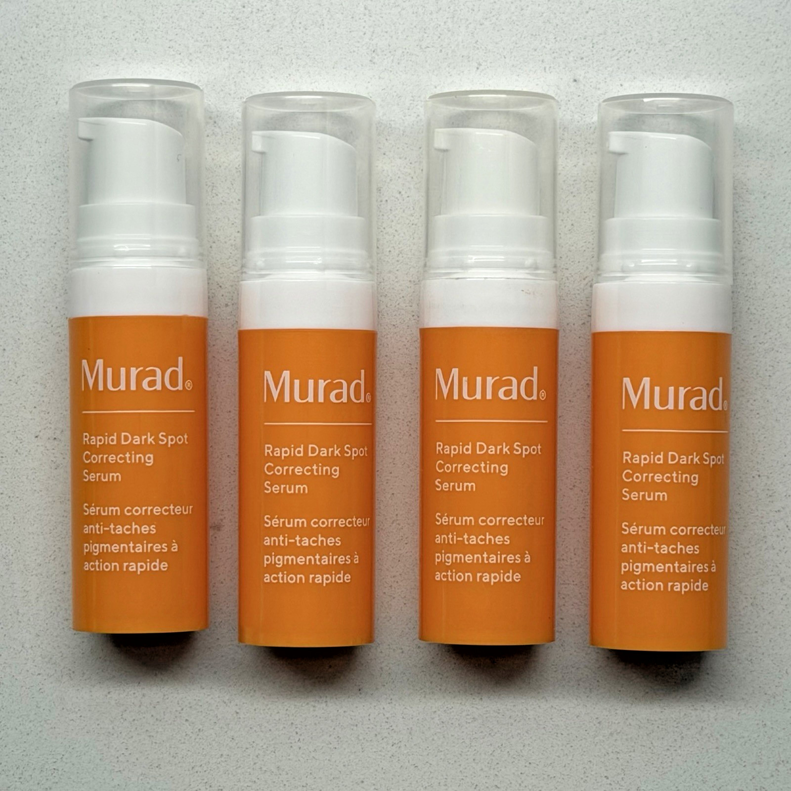 Murad Rapid Dark Spot Correcting Serum 5ml/0.17 oz Travel– Lot of 4 – NEW Murad Rapid Dark Spot Correcting Serum 5ml/0.17 oz Travel– Lot of 4 – NEW