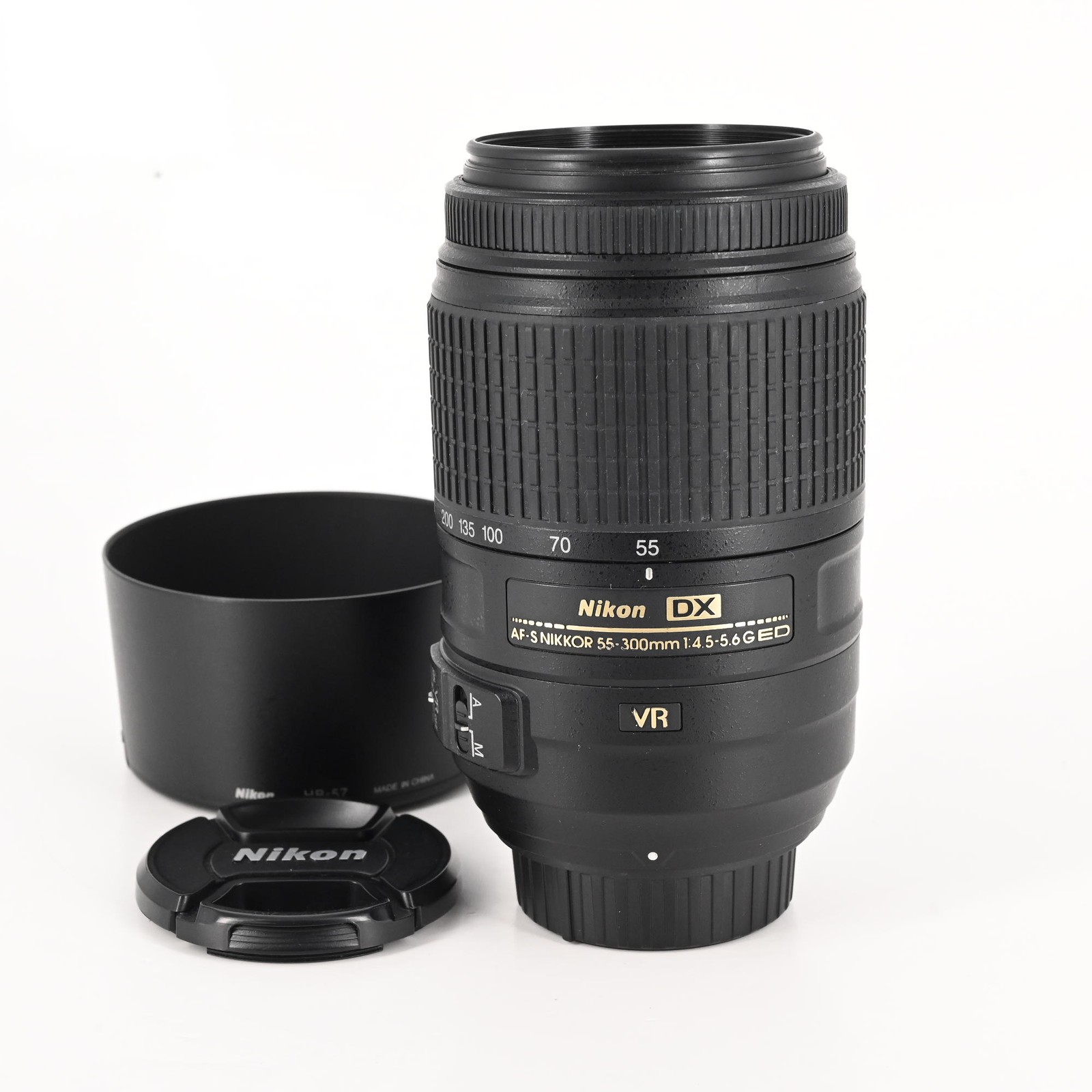 Nikon Nikkor AF-S 55-300mm f4.5-5.6 G ED VR DX Lens AFS #557