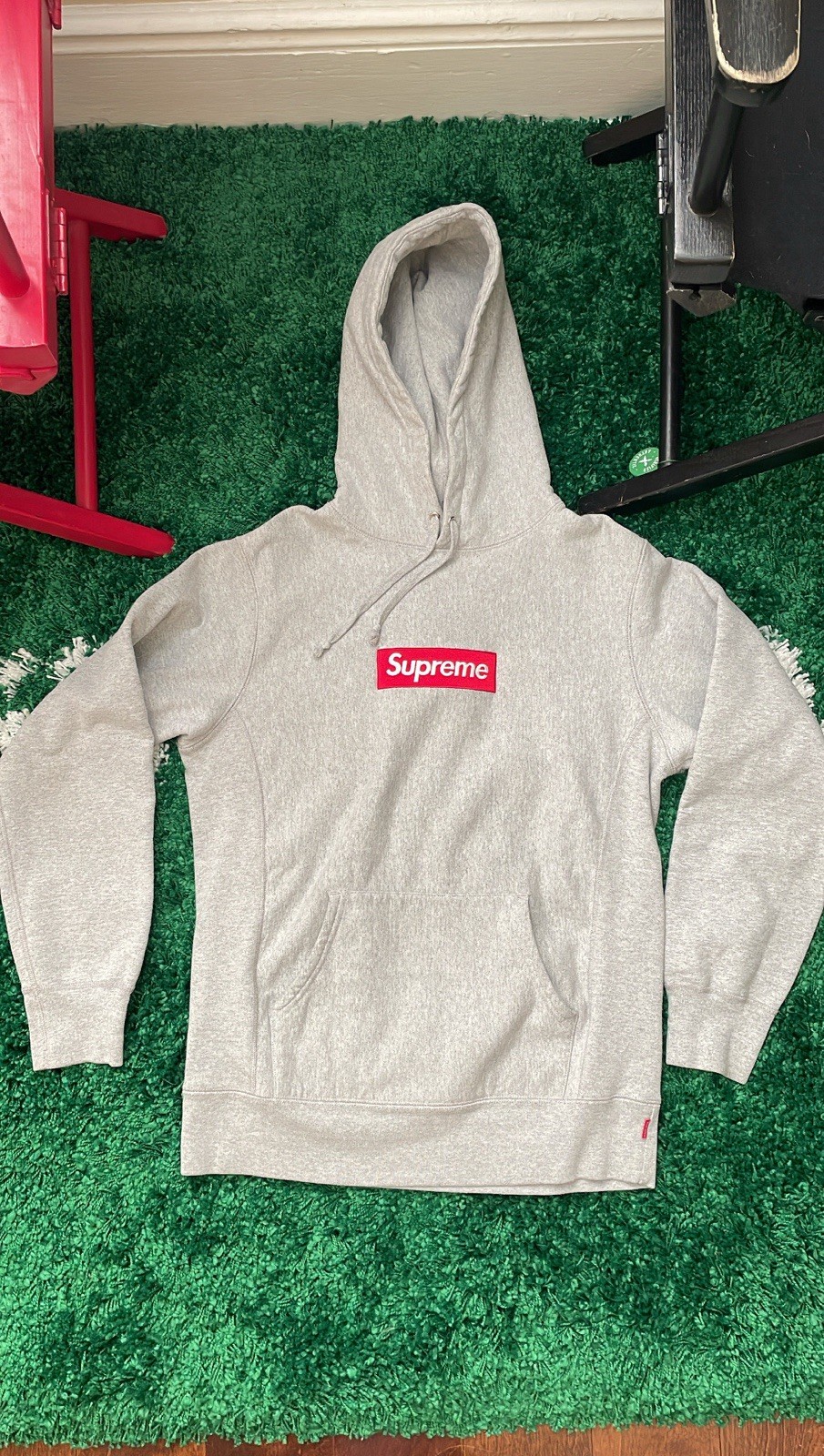 Supreme FW14 Box Logo Hoodie Size Medium Gray 100% Authentic Supreme FW14 Box Logo Hoodie Size Medium Gray 100% Authentic