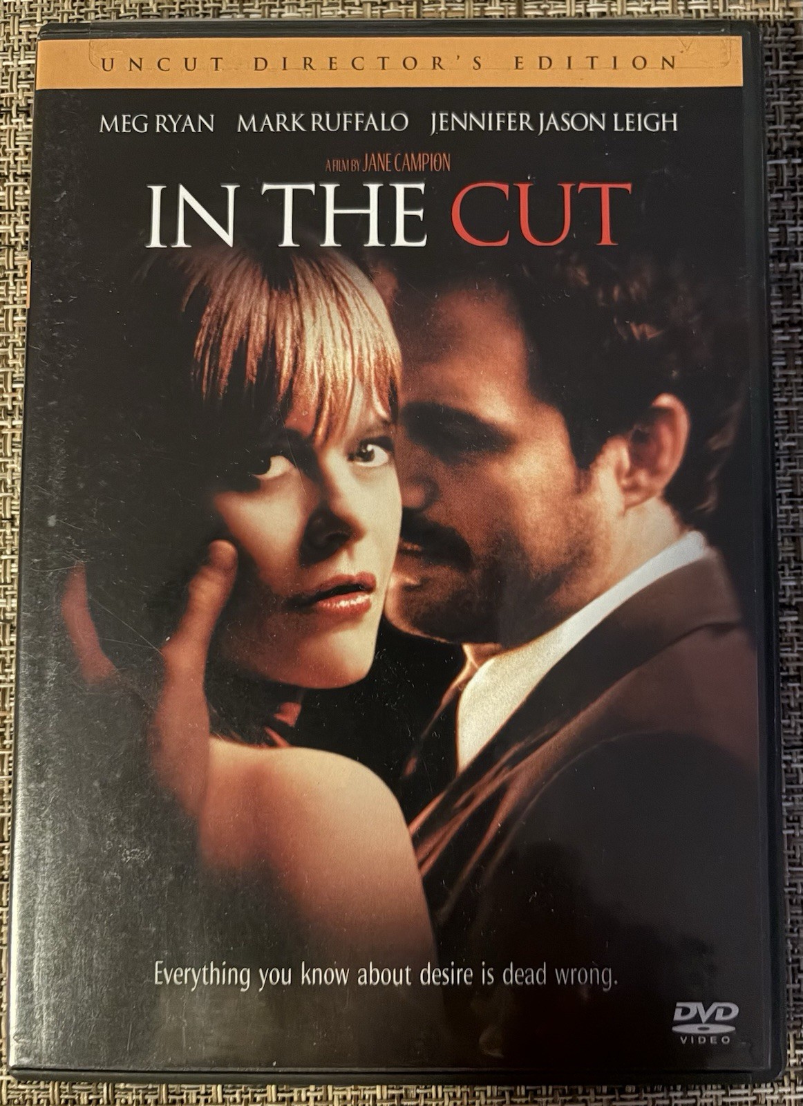 In the Cut DVD Uncut Director\'s Edition Unrated Jane Campion 2003 Subtitles