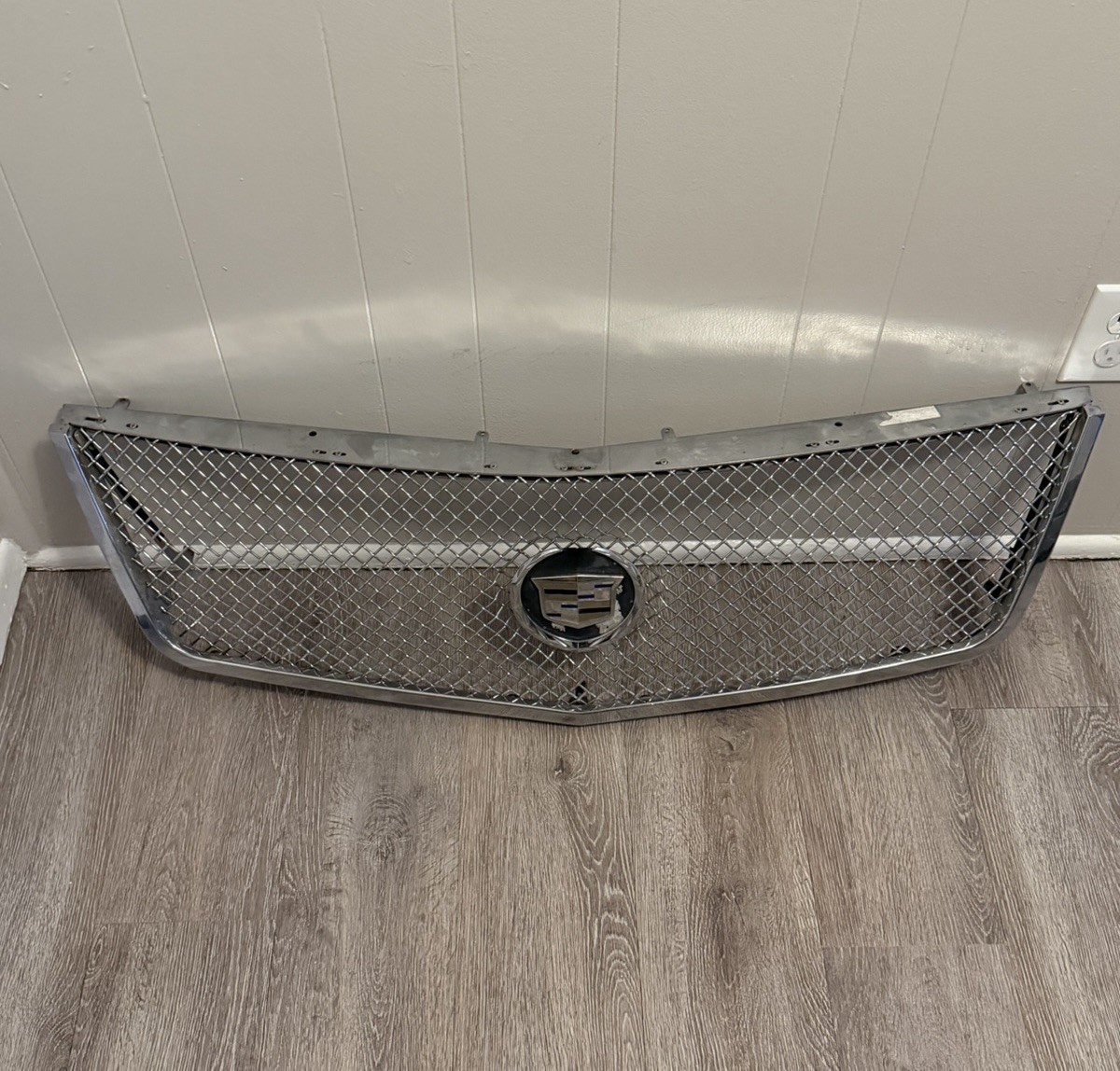 2007-2014 Cadillac Escalade E&G Grille Chrome Heavy Mesh Grill Rare Read Desc 2007-2014 Cadillac Escalade E&G Grille Chrome Heavy Mesh Grill Rare Read Desc