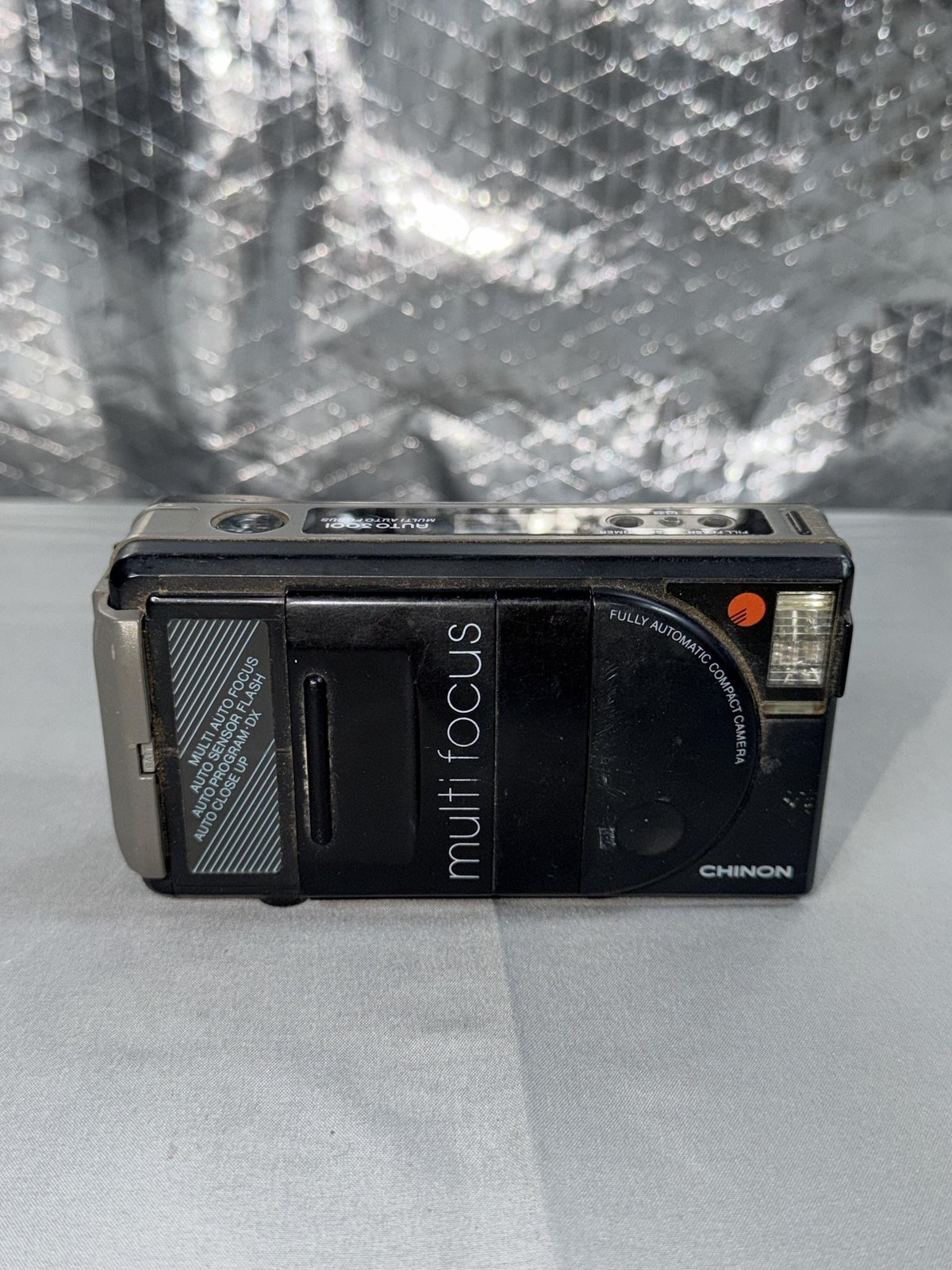 Vintage Chinon Auto 3001 35mm Film Camera Point Shoot Multi Focus Tested Japan