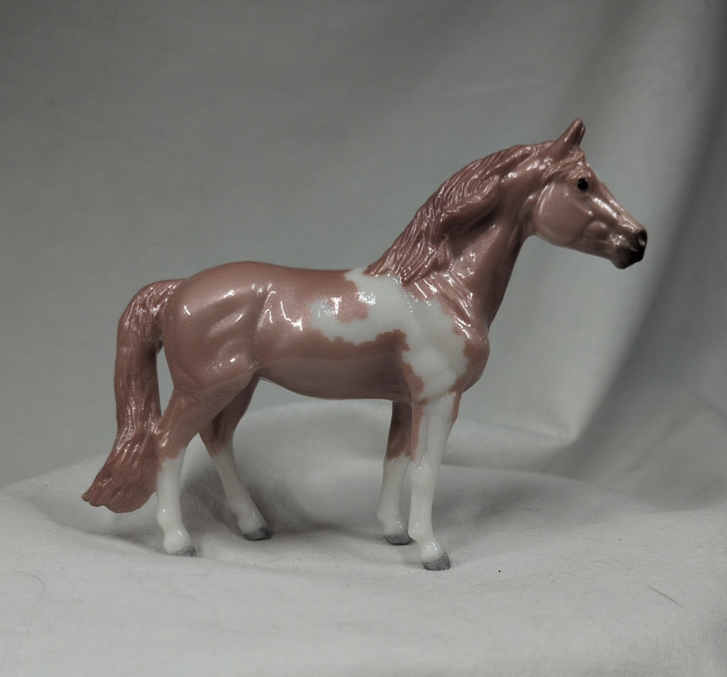 Breyer Stablemates CM Custom Etched Glossy Warmblood Mare