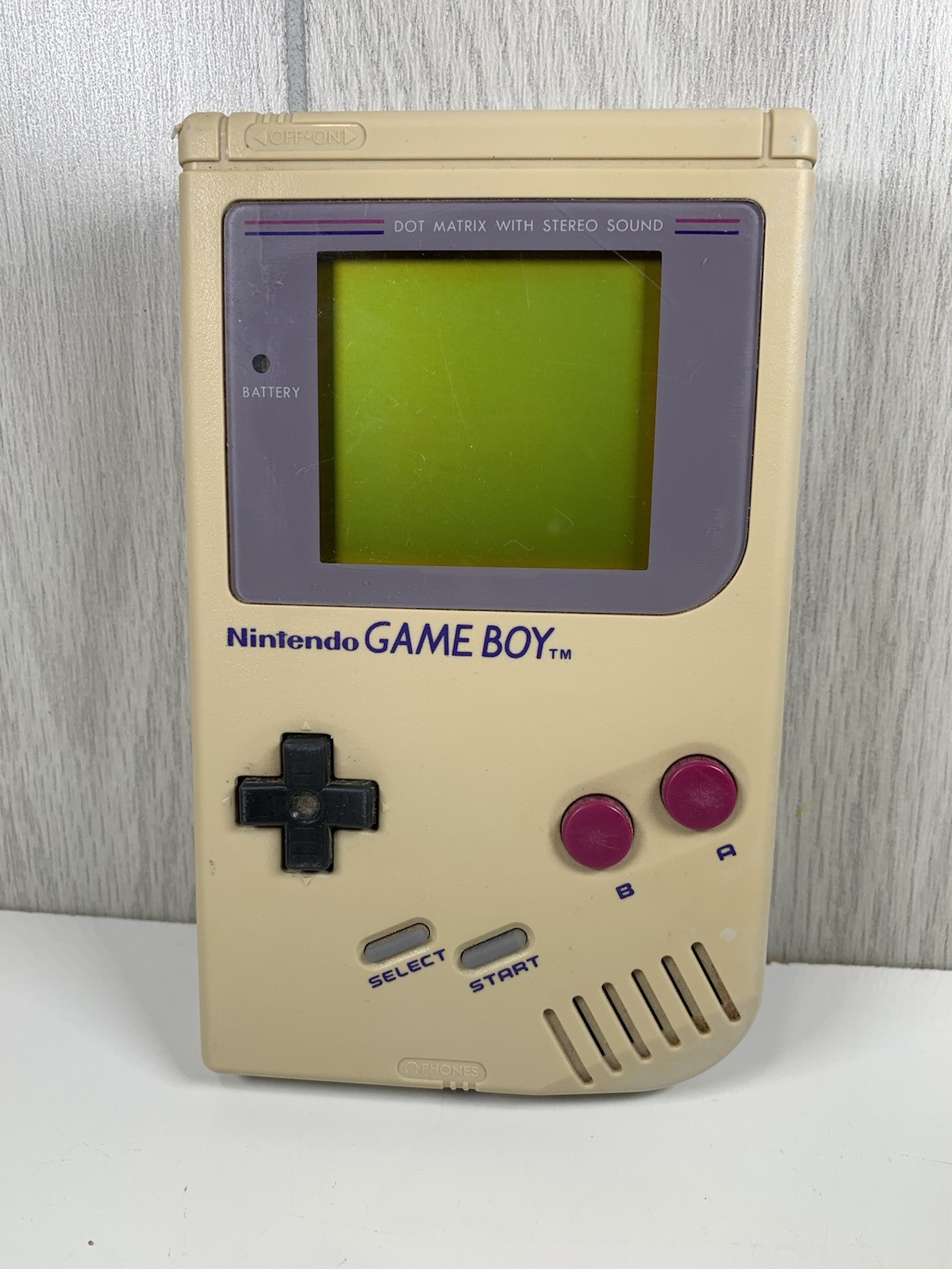 Gray Nintendo Game Boy DMG-01 Original 1989 Handheld Console Only *FOR PARTS* Gray Nintendo Game Boy DMG-01 Original 1989 Handheld Console Only *FOR PARTS*