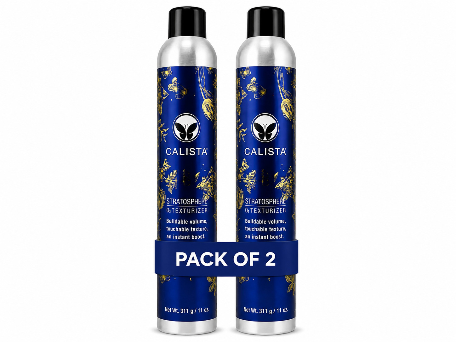 2x Calista Stratosphere O2 Texturizer Spray 11 Oz Mega Size Volumizing HairSpray 2x Calista Stratosphere O2 Texturizer Spray 11 Oz Mega Size Volumizing HairSpray