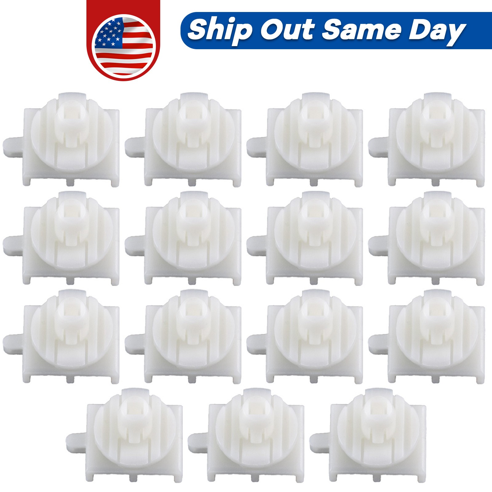 15Pcs Rocker Panel Moulding Clips For Ford Transit 150 250 350 BK3Z-00817-AA New 15Pcs Rocker Panel Moulding Clips For Ford Transit 150 250 350 BK3Z-00817-AA New