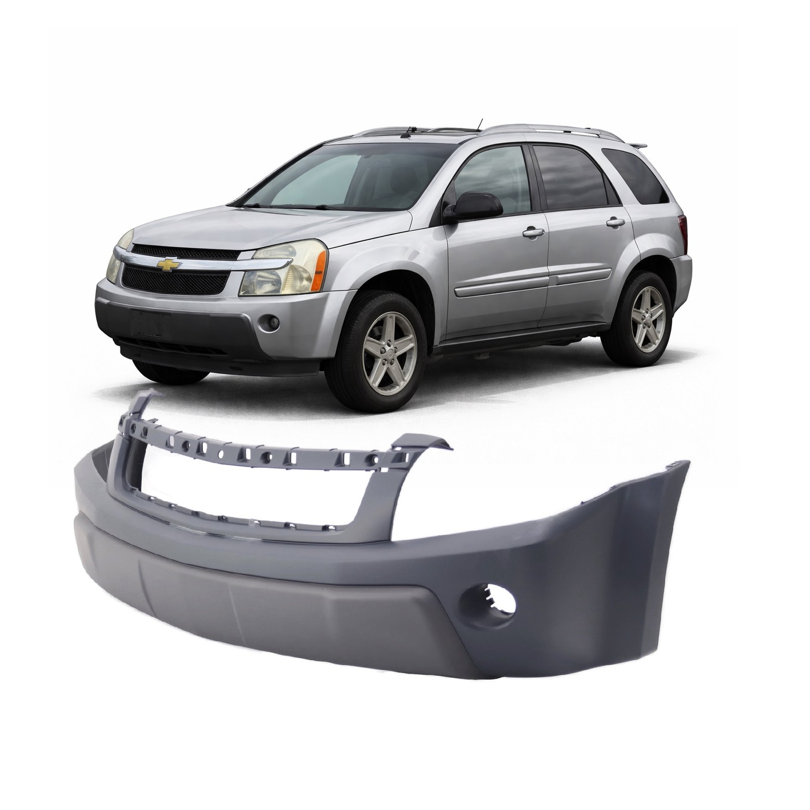 2005-2006 Chevrolet Equinox LS LT Front Bumper Cover GM1000726 12335874