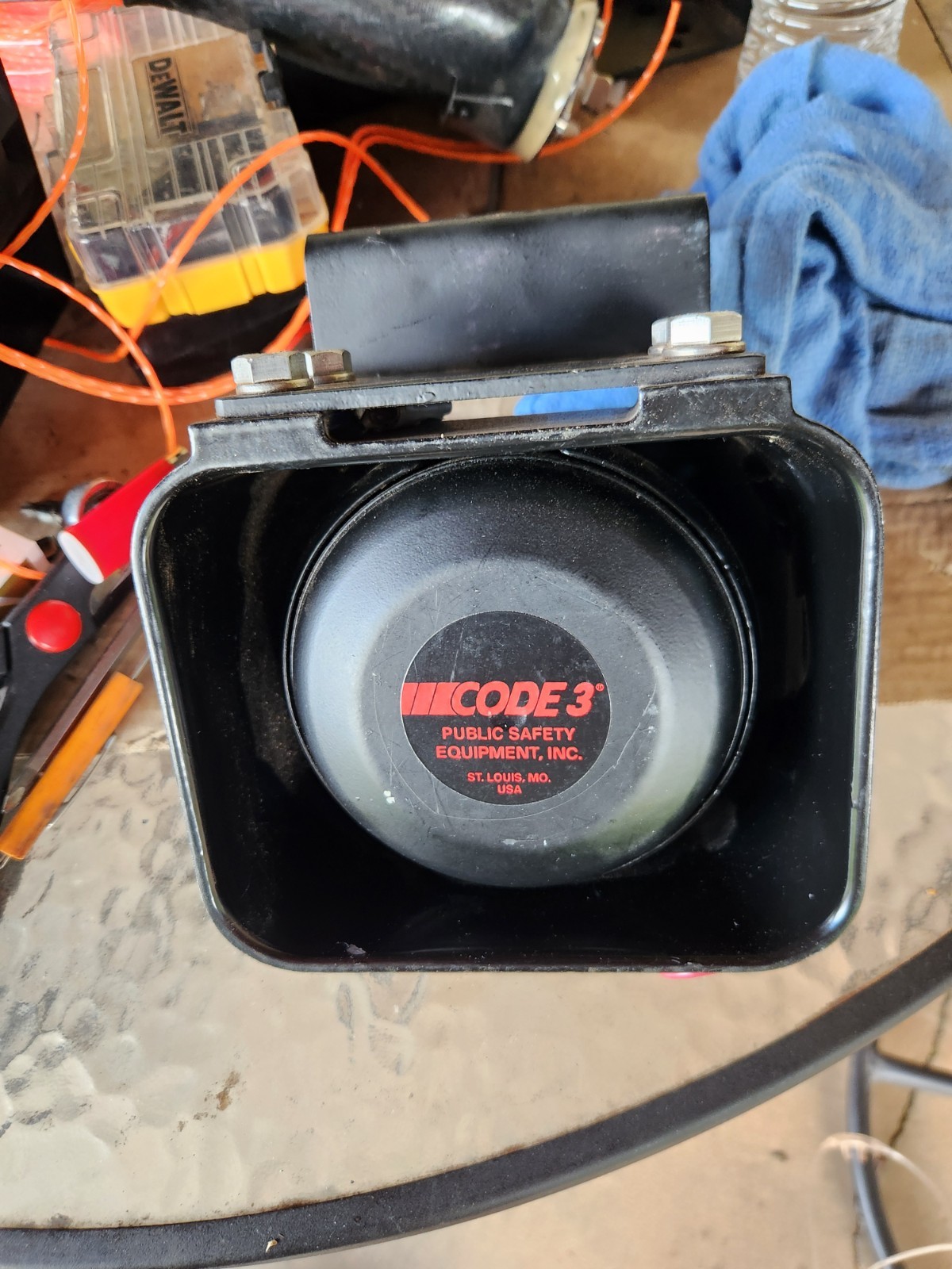 Code 3 METAL 100W Siren Speaker - New Code 3 METAL 100W Siren Speaker - New