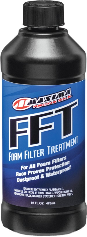 Maxima 60916 Foam Filter Treatment Synthetic Dirt Resistant Dark Blue 16 Oz