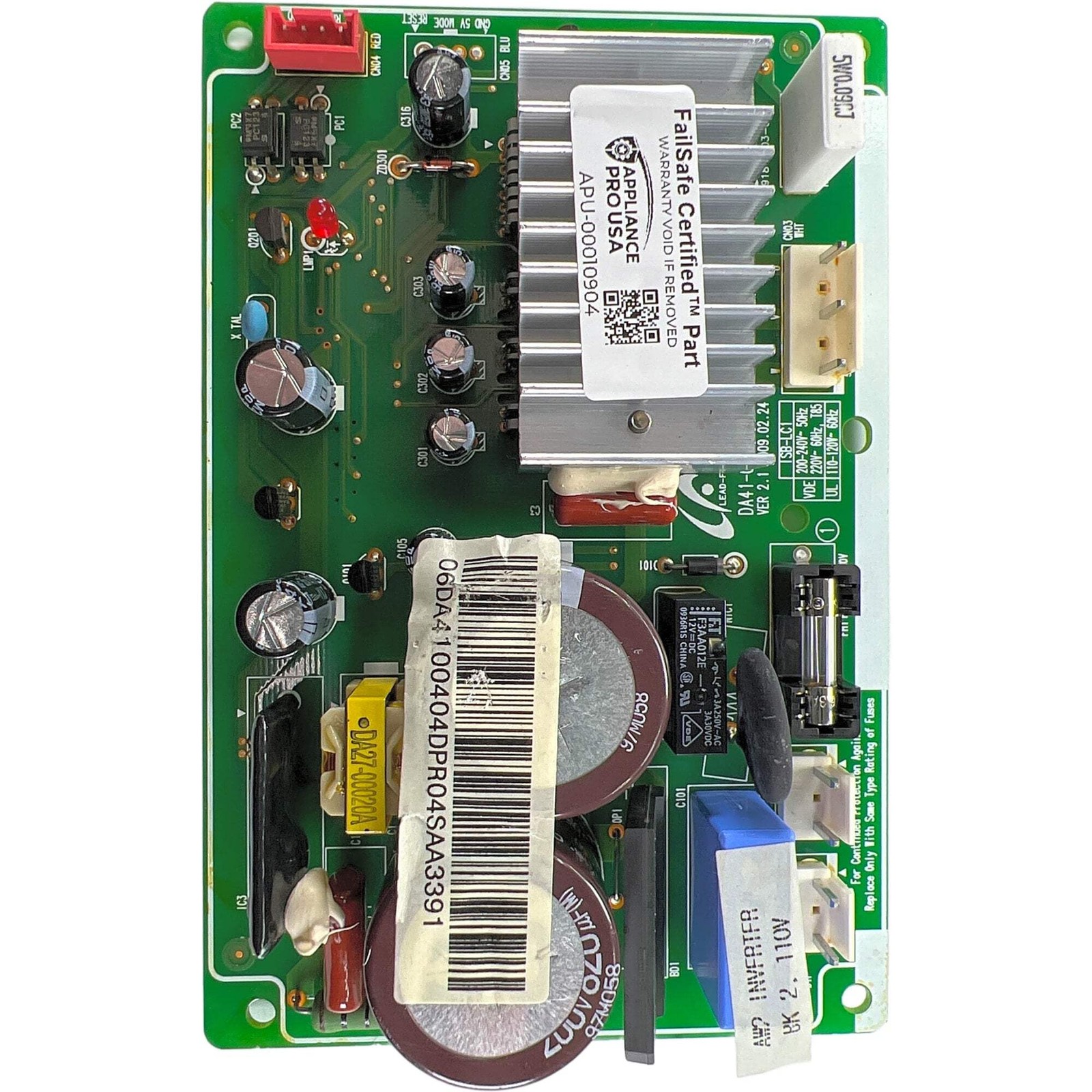 DA41-00404D Samsung Refrigerator Inverter Board Replacement.