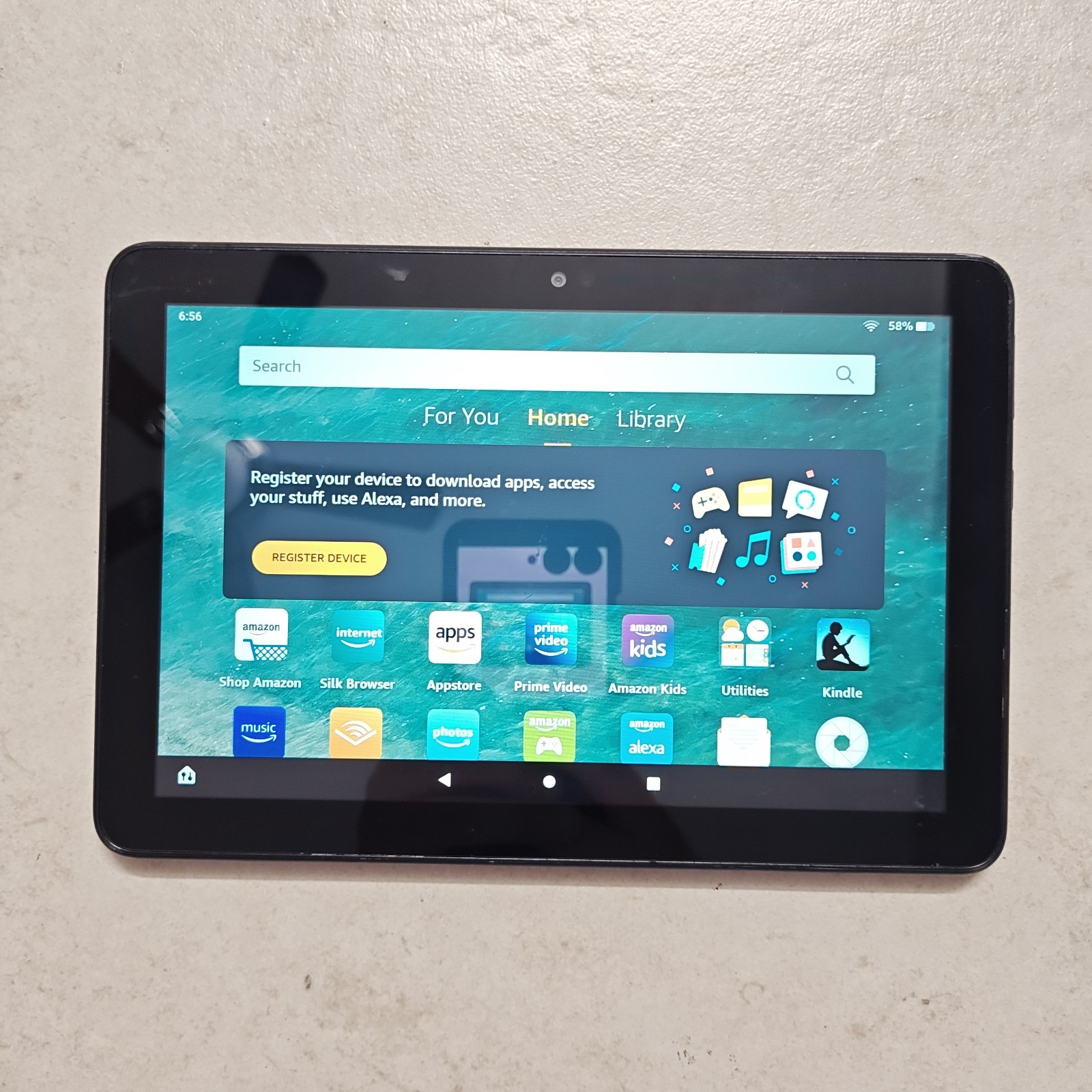 Amazon Fire HD 8 (10th Generation) K72LL4 Tablet (Wi-Fi) - 32GB Black #4361 Amazon Fire HD 8 (10th Generation) K72LL4 Tablet (Wi-Fi) - 32GB Black #4361