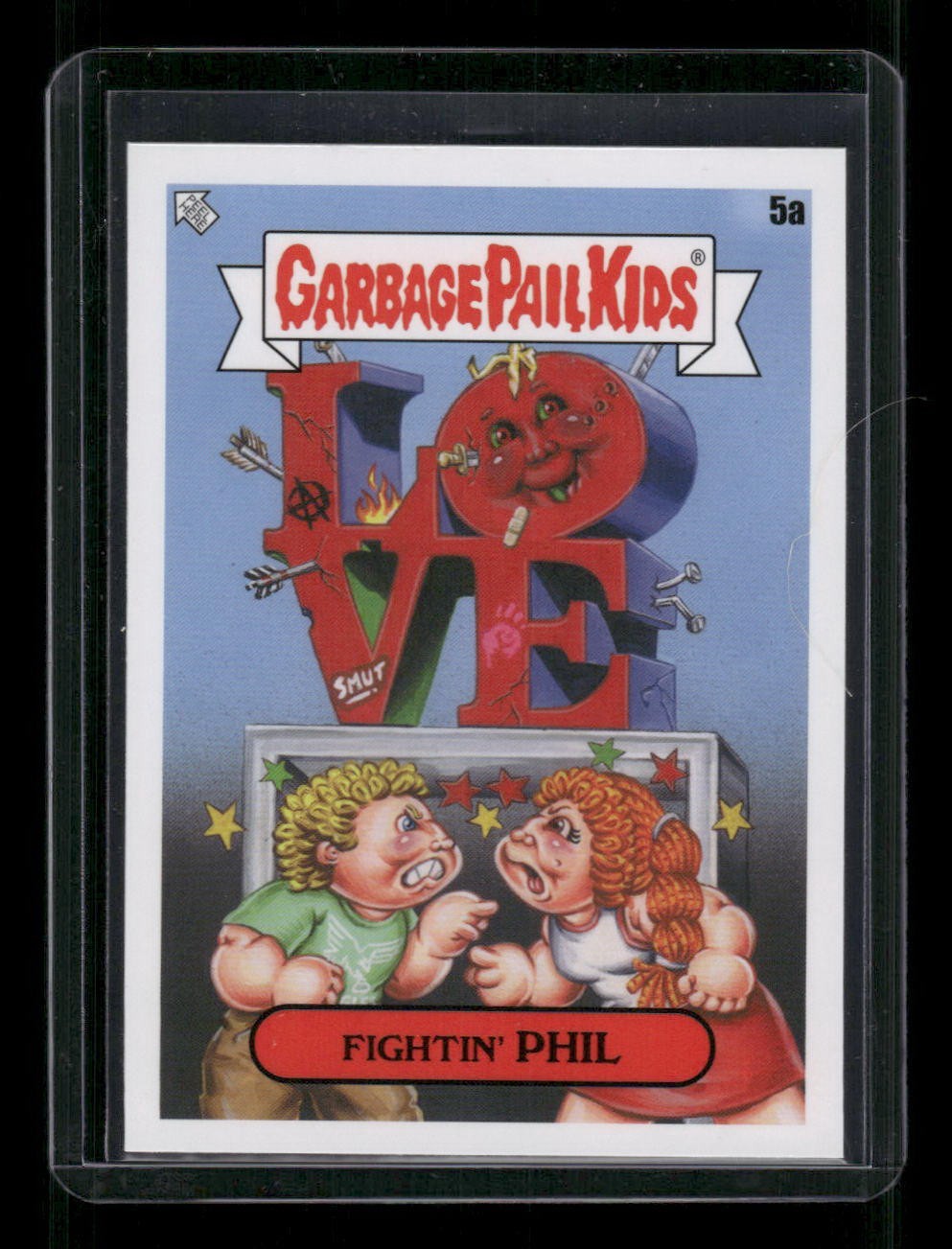 2023 Topps Garbage Pail Kids Go On Vacation 5A FIGHTIN\' PHIL 2023 Topps Garbage Pail Kids Go On Vacation 5A FIGHTIN\' PHIL