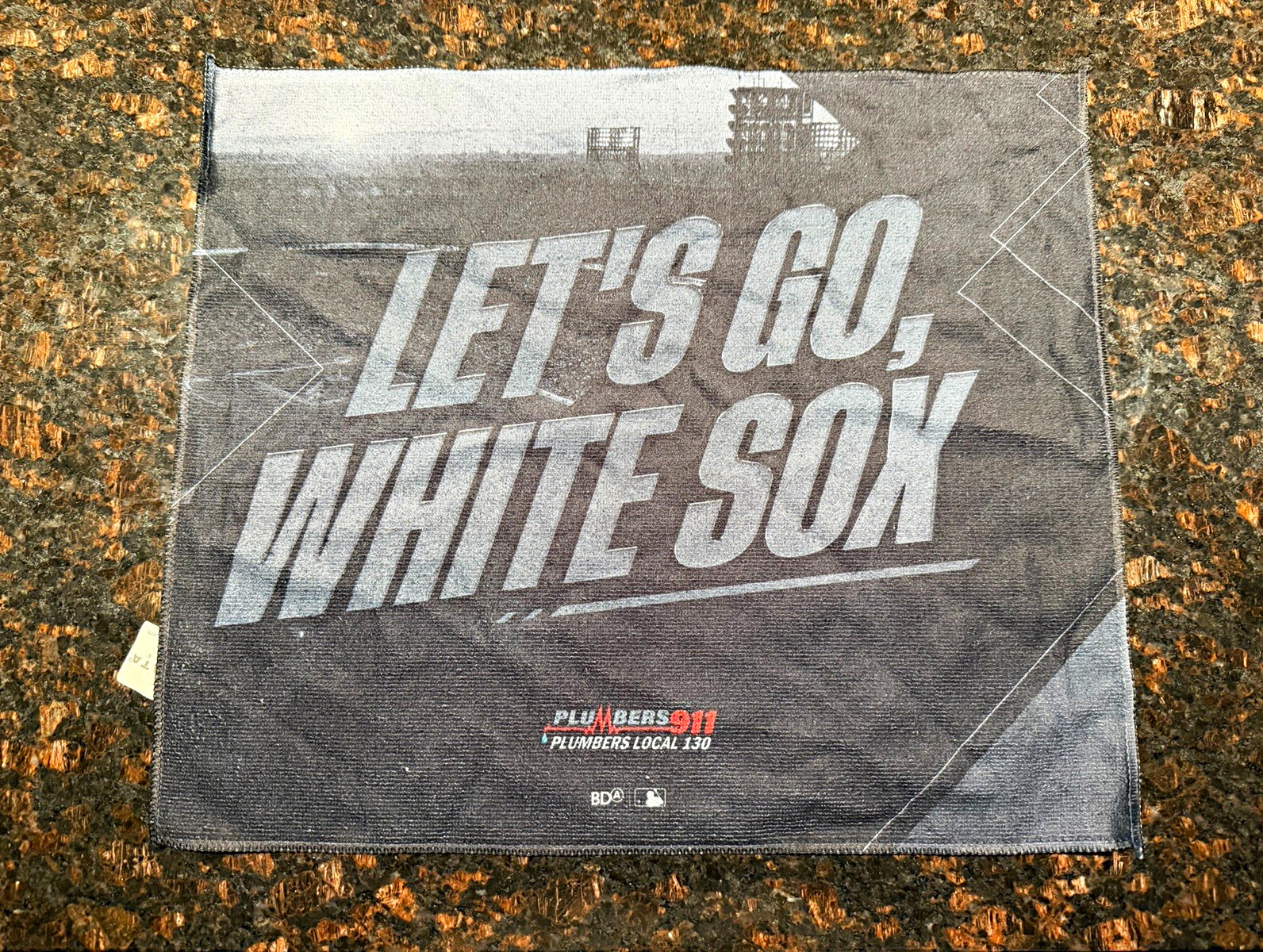 Chicago White Sox 2026 Postseason Rally Towel Gray White MLB Baseball ALDS Chicago White Sox 2026 Postseason Rally Towel Gray White MLB Baseball ALDS
