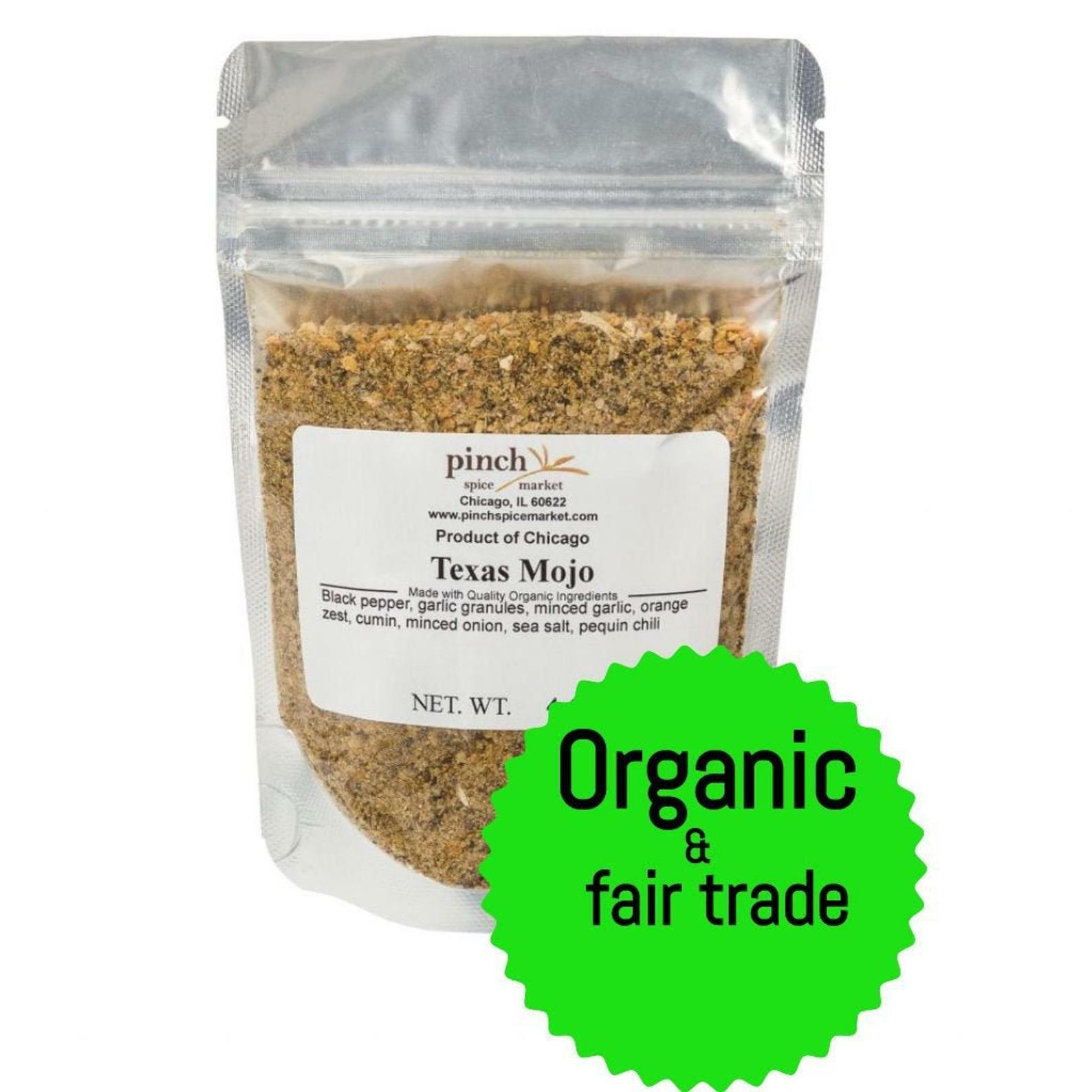 Organic Texas Mojo, A Tex Mex & Cuban Mojo Spice Collaboration