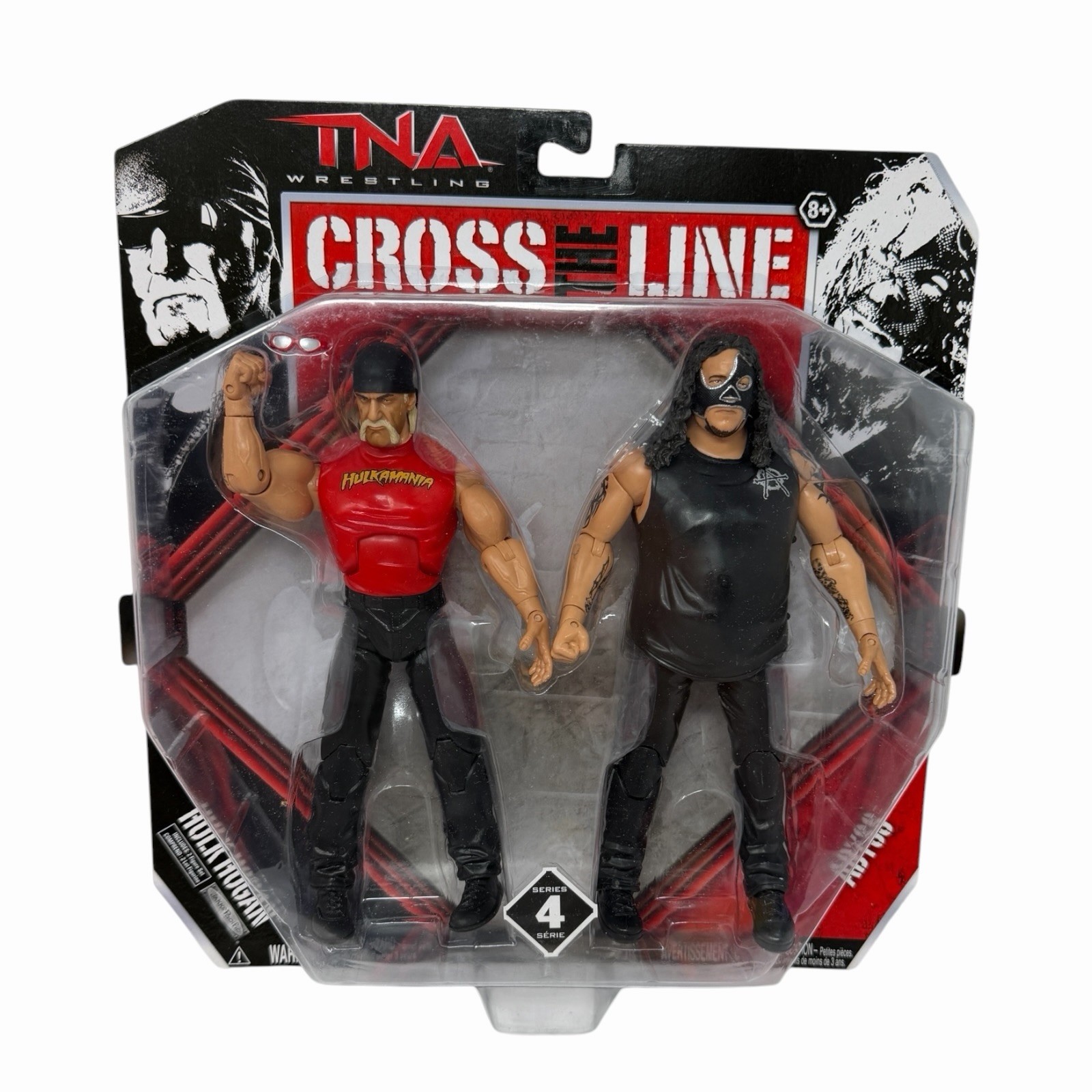 2010 JAKKS TNA Cross The Line HULK HOGAN & ABYSS Series 4 NEW SEALED 2010 JAKKS TNA Cross The Line HULK HOGAN & ABYSS Series 4 NEW SEALED