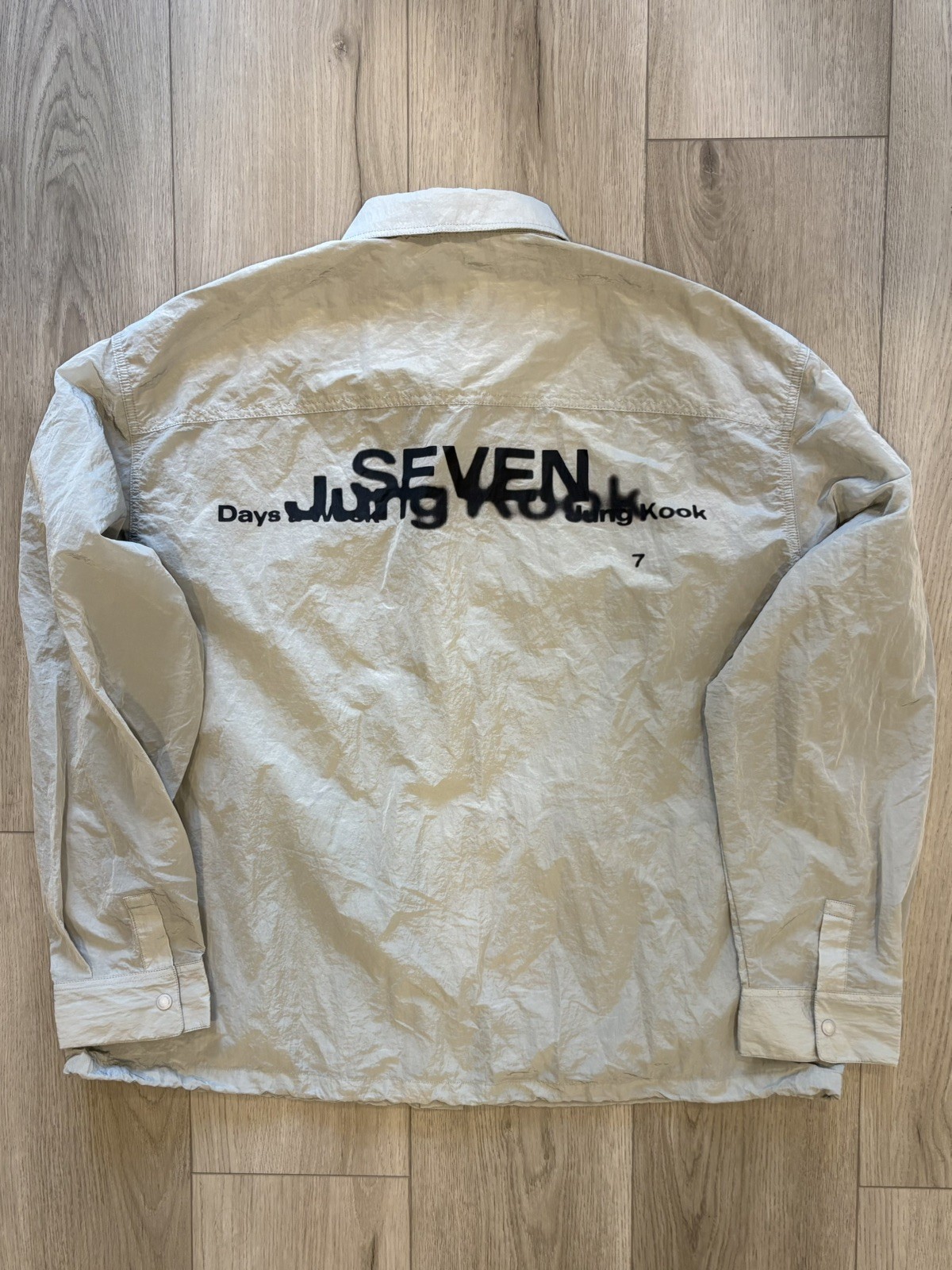 BTS Jung Kook “Seven” Official Merch Shirt BTS Jung Kook “Seven” Official Merch Shirt