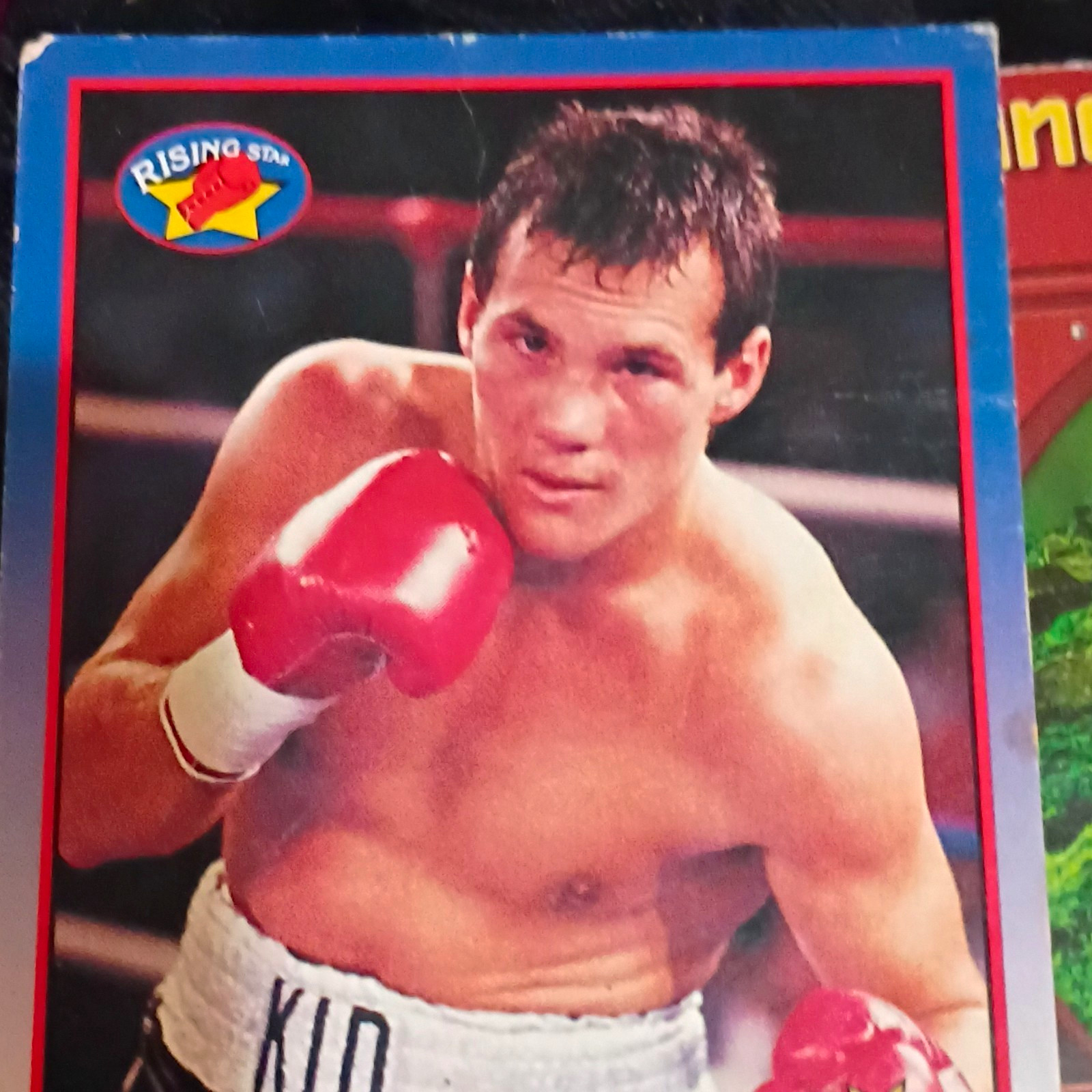 Kayo 1991 Boxing Sports Trading Card Mark \'Kid\' ??? Vintage English Kayo 1991 Boxing Sports Trading Card Mark \'Kid\' ??? Vintage English