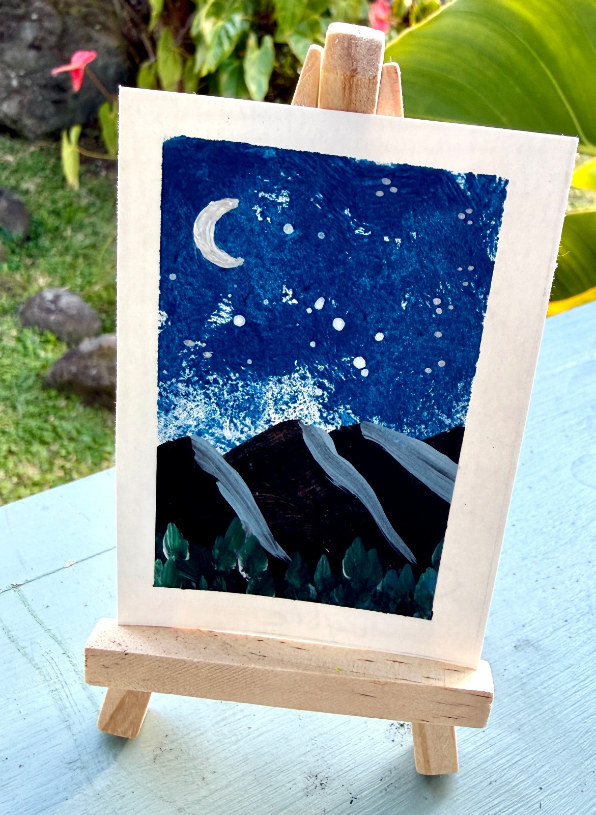 ACEO/ATC Original Landscape Acrylic Mini Handpainted Signed 