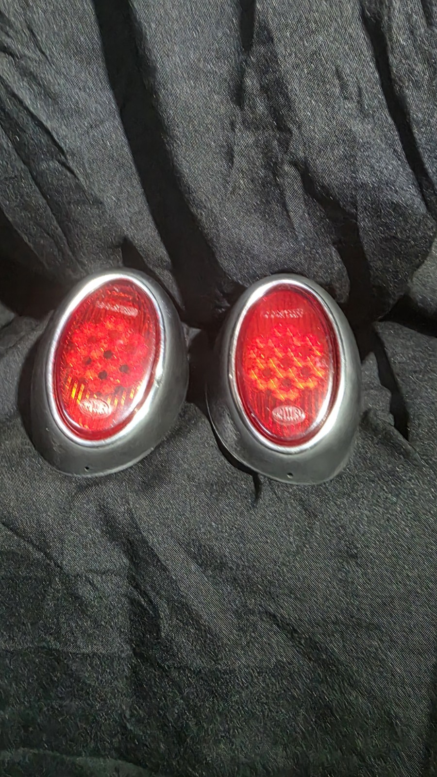 Vintage VW Bug Beetle Snowflake Taillights 1955 To 1961 Hella , k13377 Vintage VW Bug Beetle Snowflake Taillights 1955 To 1961 Hella , k13377