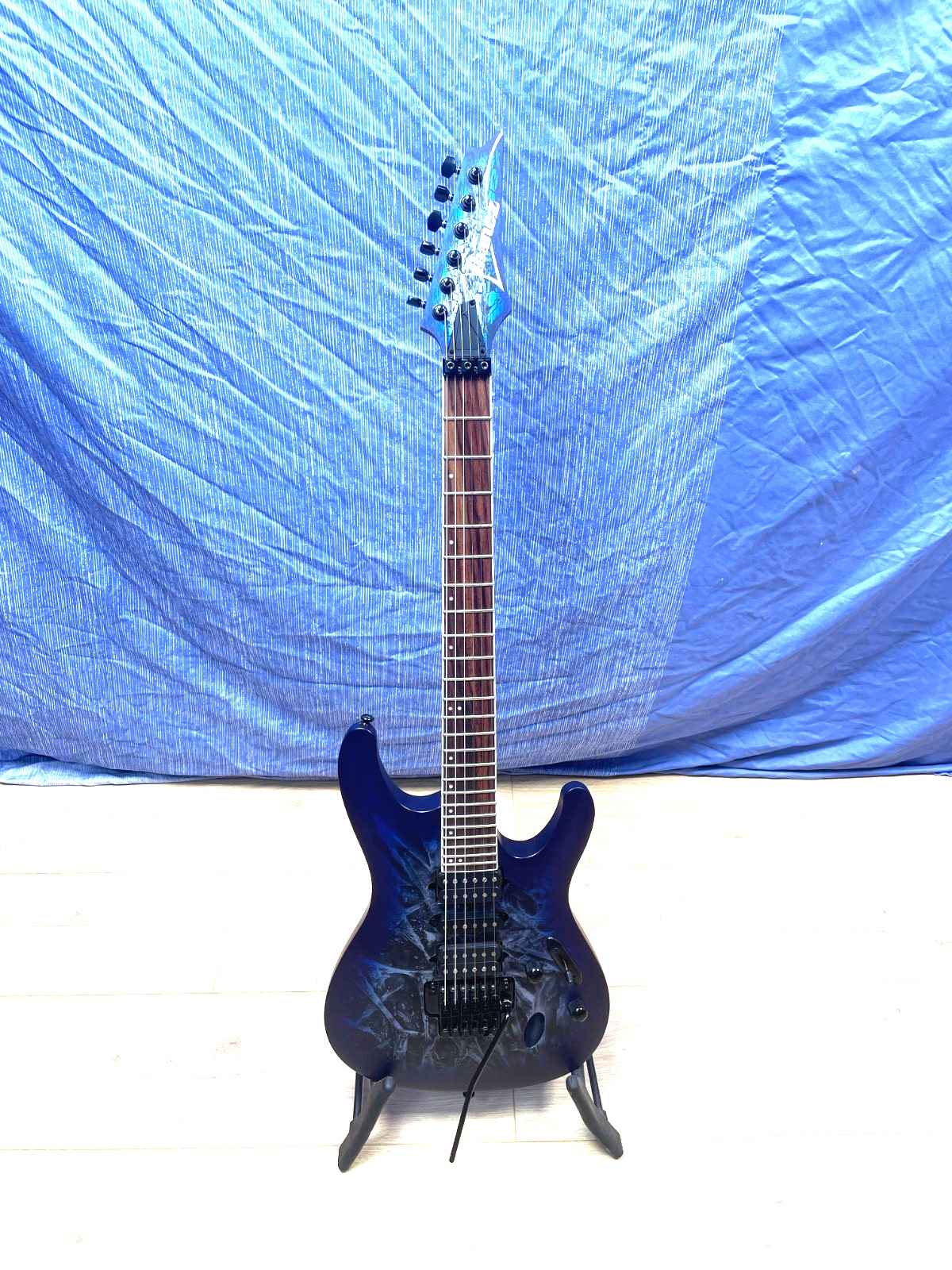 Ibanez S770 Cosmic Blue Frozen Matte