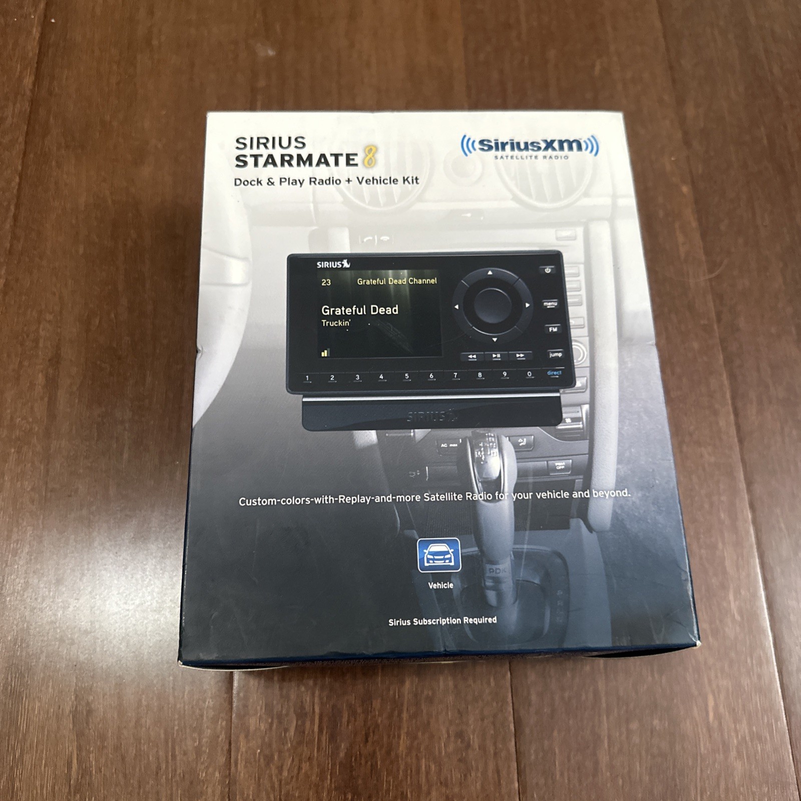 Sirius Starmate 8 Dock & Play Radio/Vehicle Kit For SiriusXM Satellite Radio(h) Sirius Starmate 8 Dock & Play Radio/Vehicle Kit For SiriusXM Satellite Radio(h)