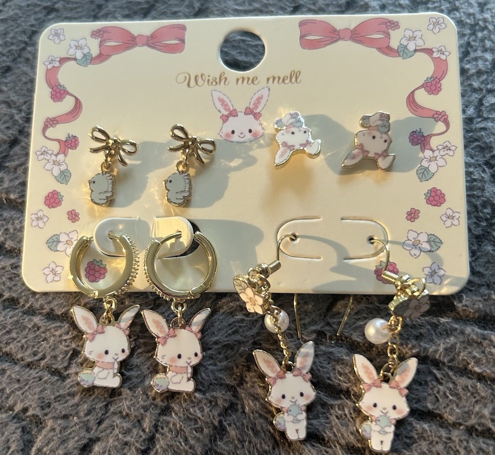 Sanrio Wish Me Mell Earring Set