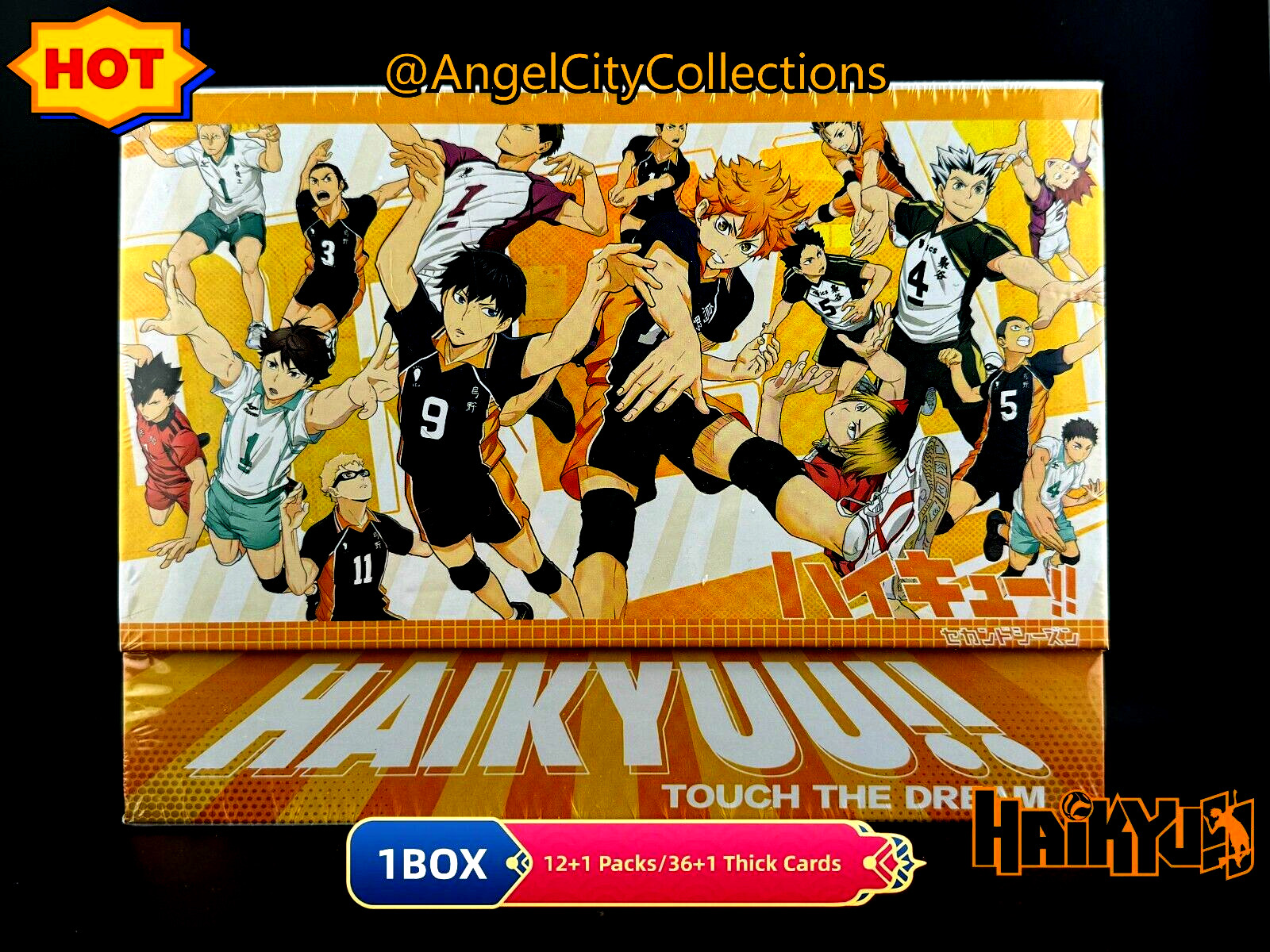 Haikyuu CCG TCG Prenium Collection box 13 packs Thick cards Doujin Anime Tobio
