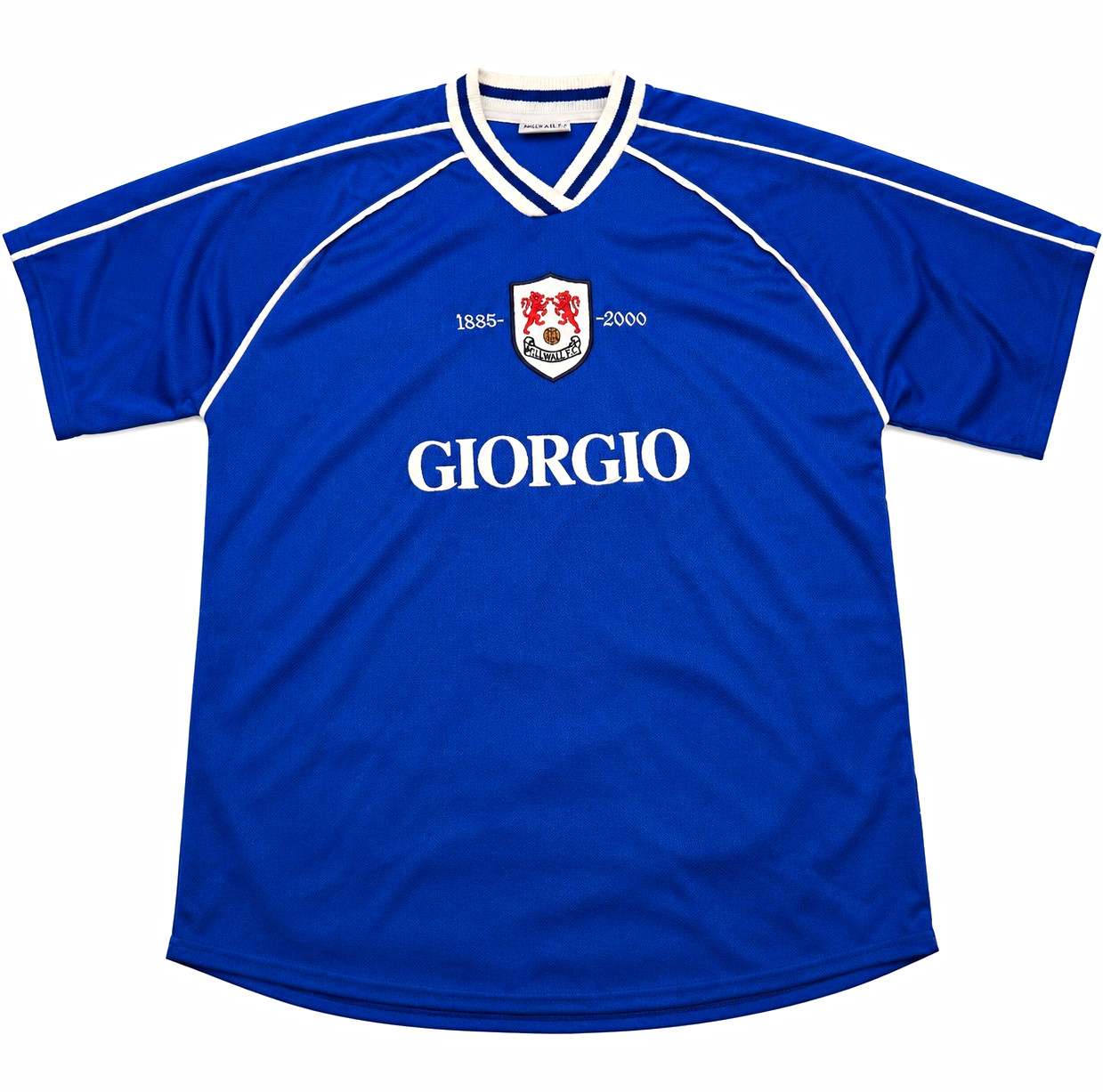Vintage Millwall 2000/01 115th Anniversary Home Shirt XL