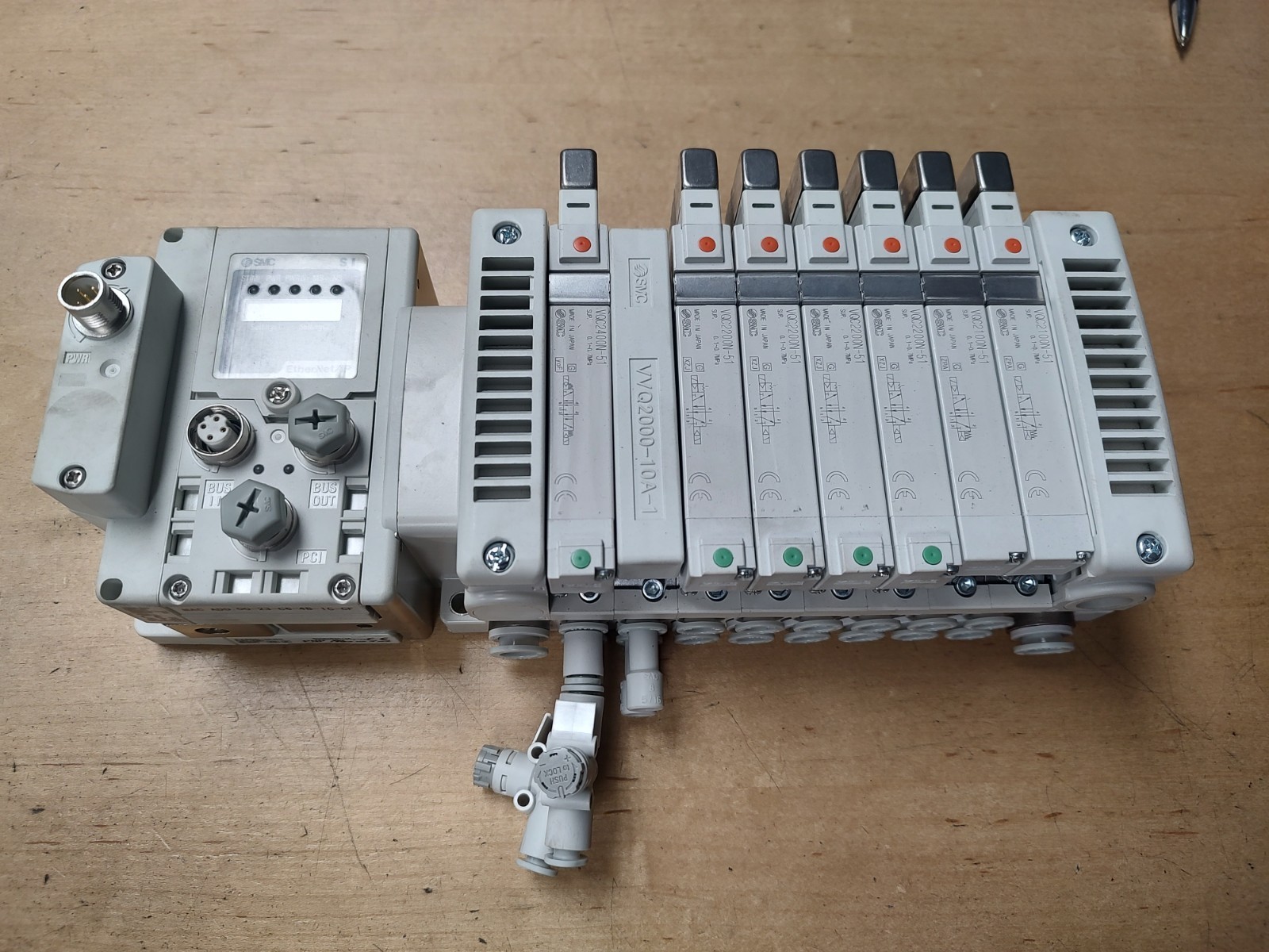 SMC EX600-SEN3 Series Pneumatic Valve Manifold Assembly SMC EX600-SEN3 Series Pneumatic Valve Manifold Assembly